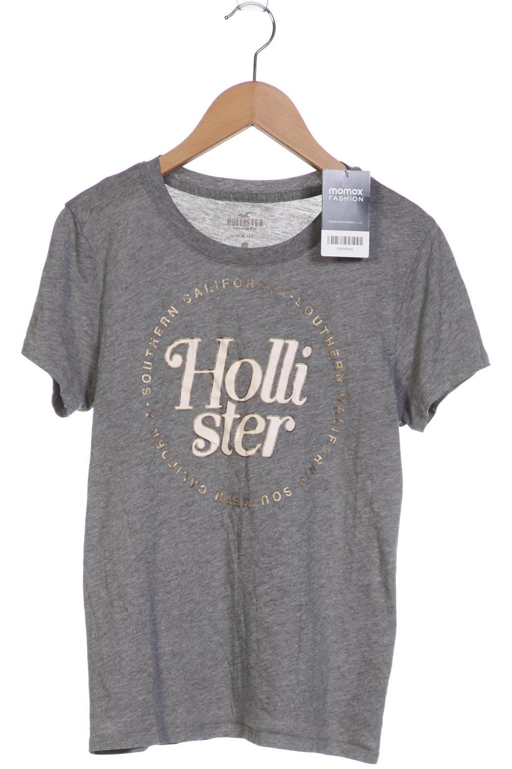 

Hollister Damen T-Shirt, grau, Gr. 36