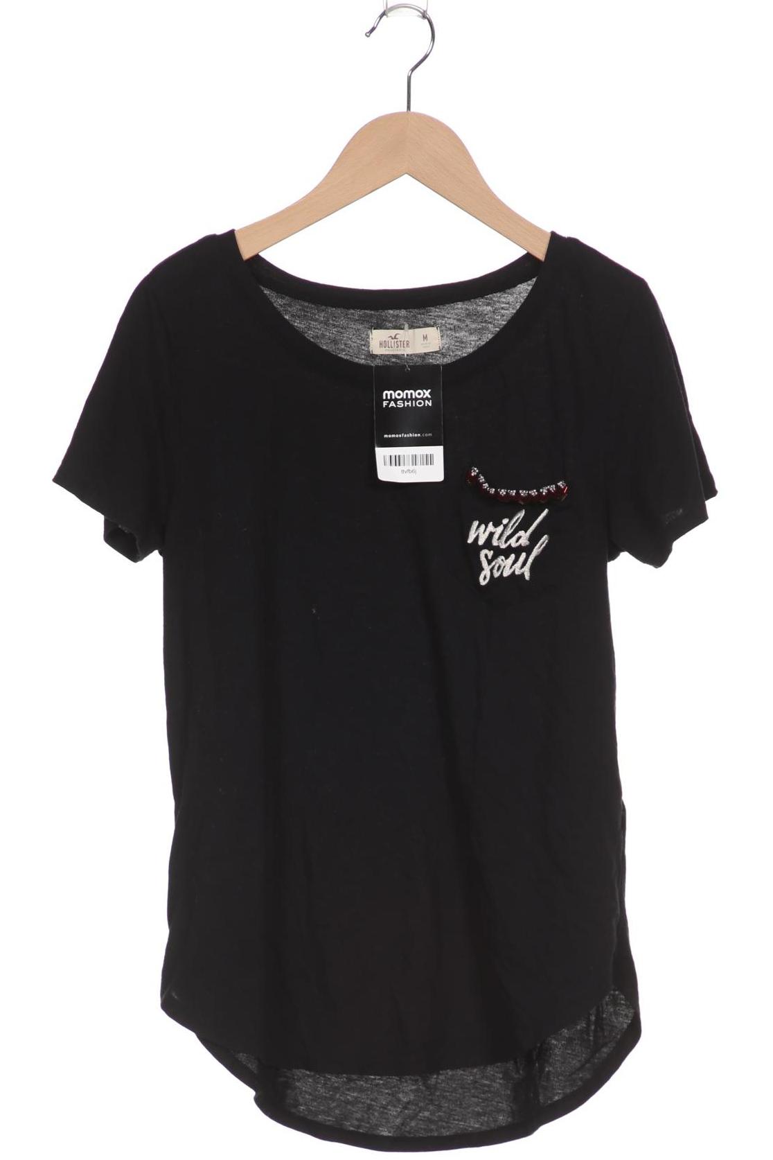 

Hollister Damen T-Shirt, schwarz