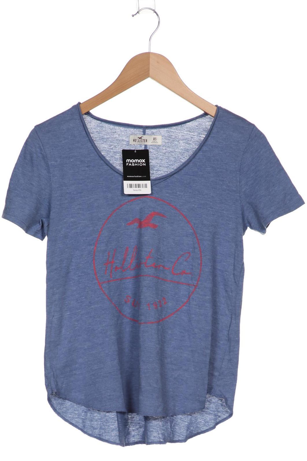 

Hollister Damen T-Shirt, blau