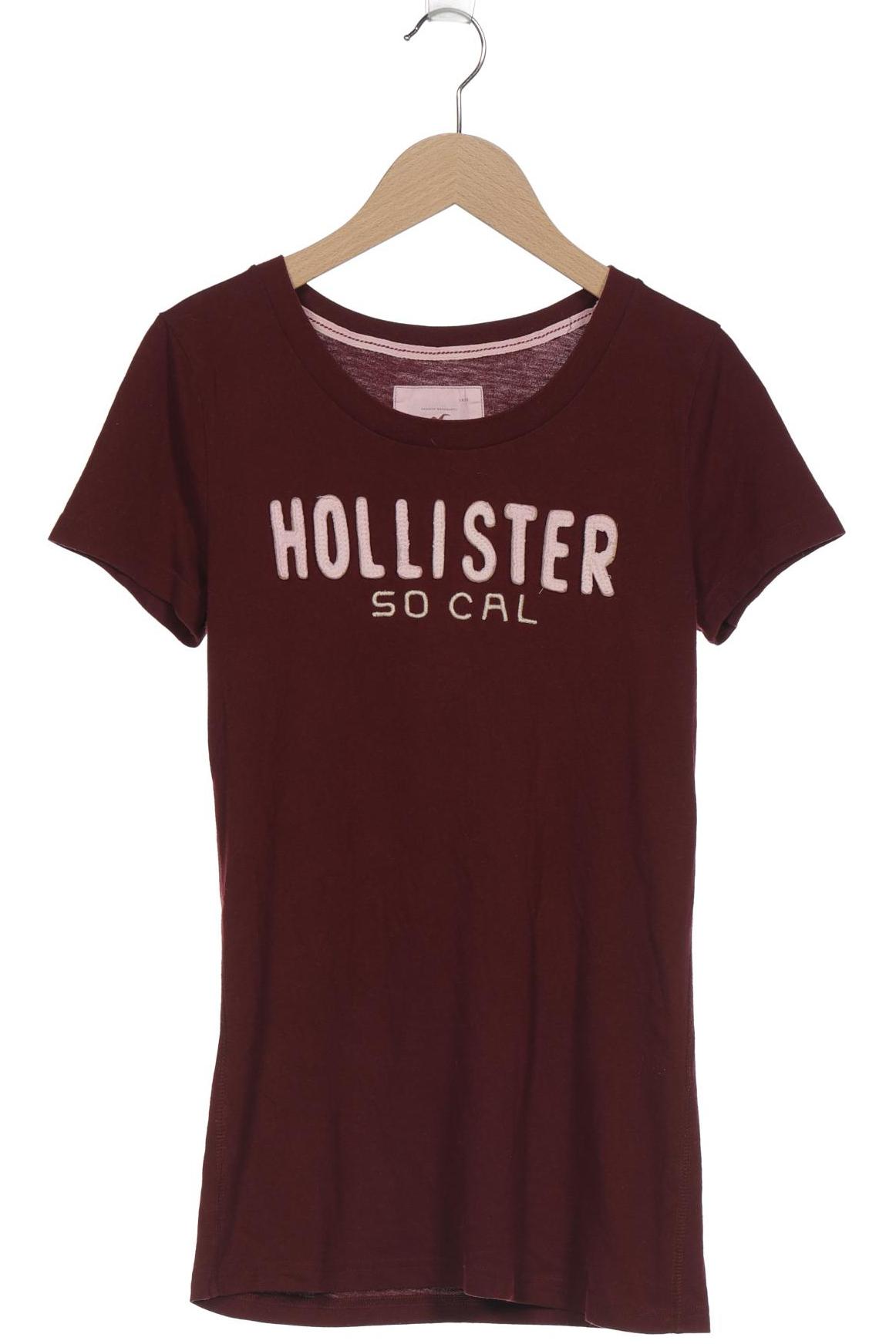 

Hollister Damen T-Shirt, bordeaux