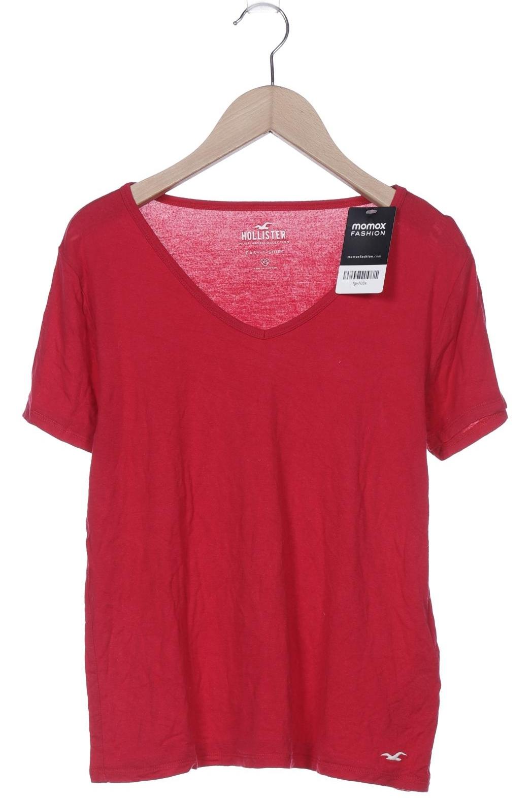 

Hollister Damen T-Shirt, rot, Gr. 34
