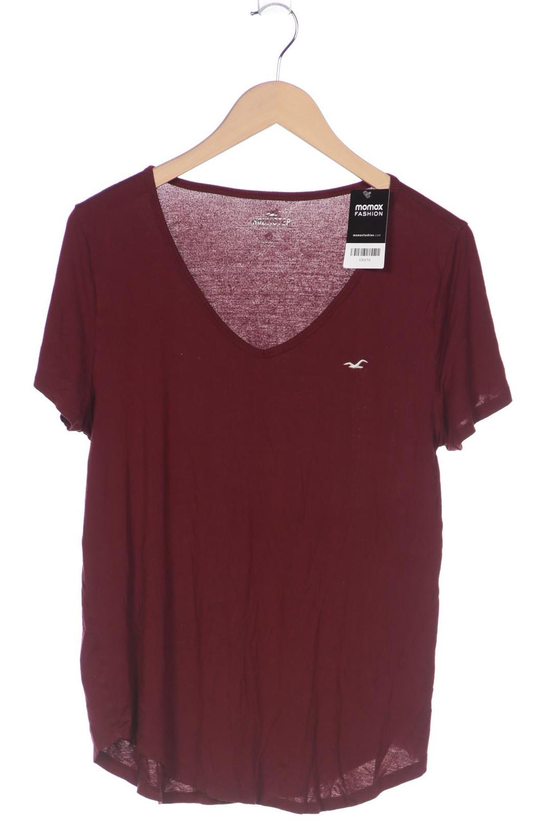 

Hollister Damen T-Shirt, bordeaux