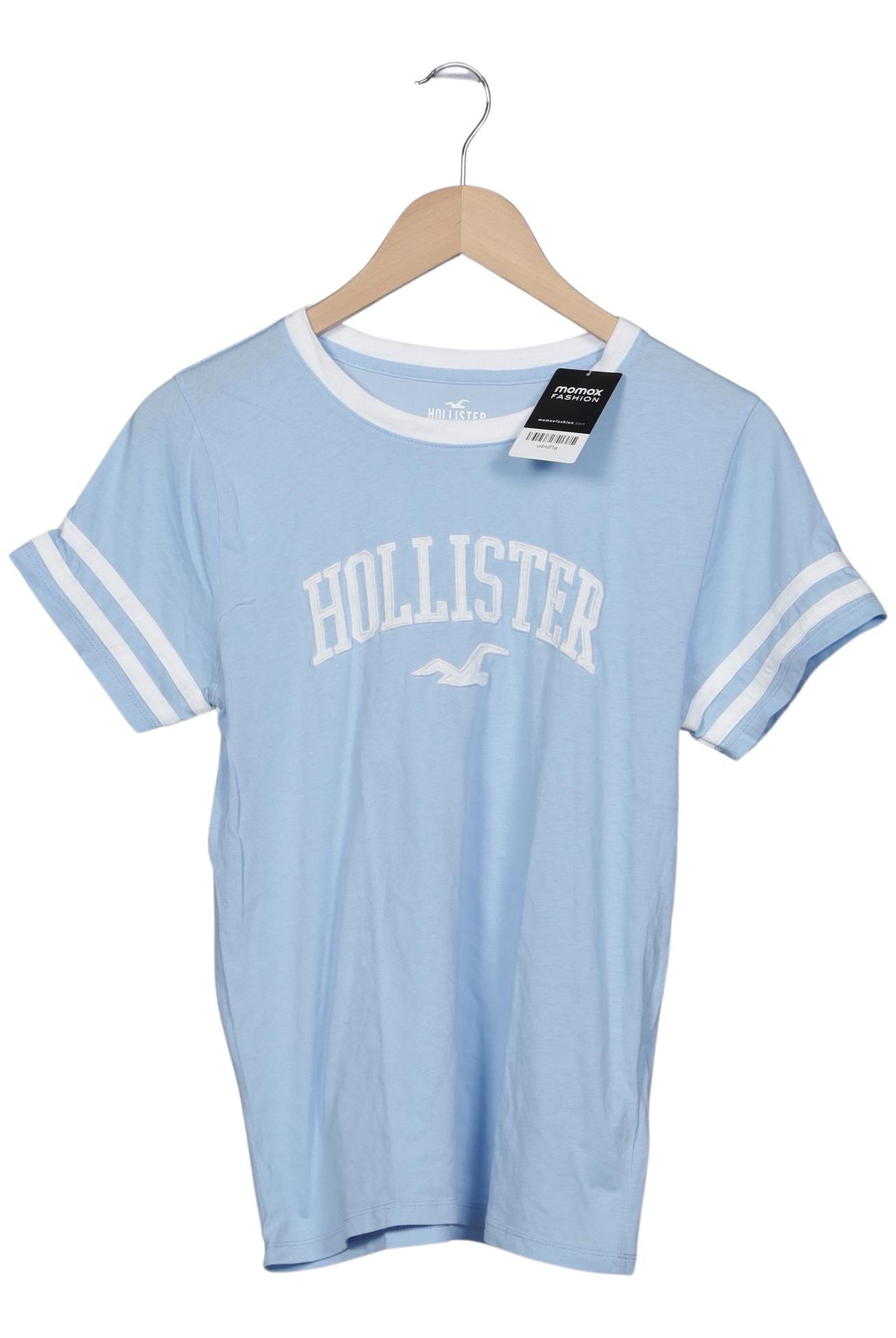 

Hollister Damen T-Shirt, hellblau, Gr. 38