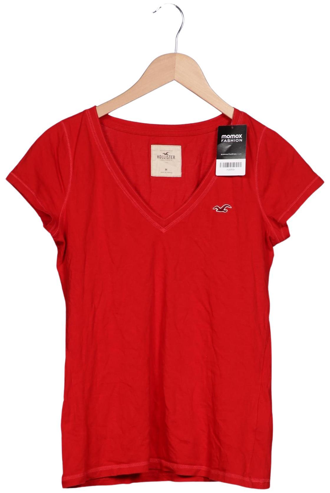 

Hollister Damen T-Shirt, rot, Gr. 38
