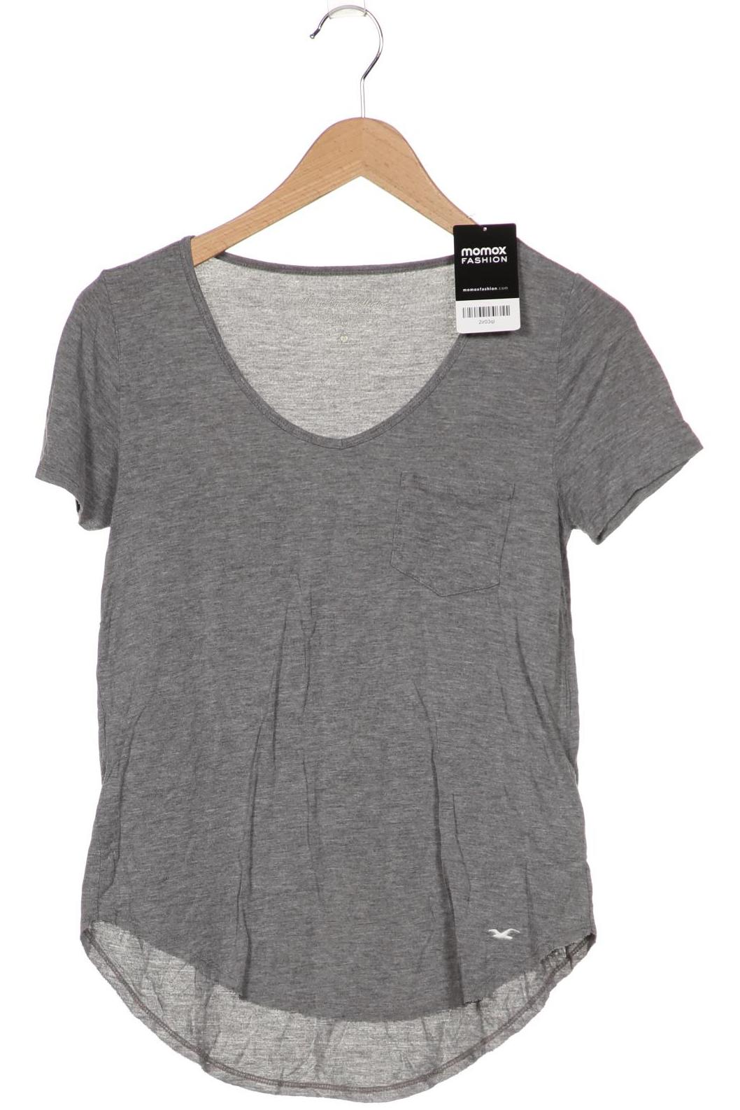 

Hollister Damen T-Shirt, grau, Gr. 34