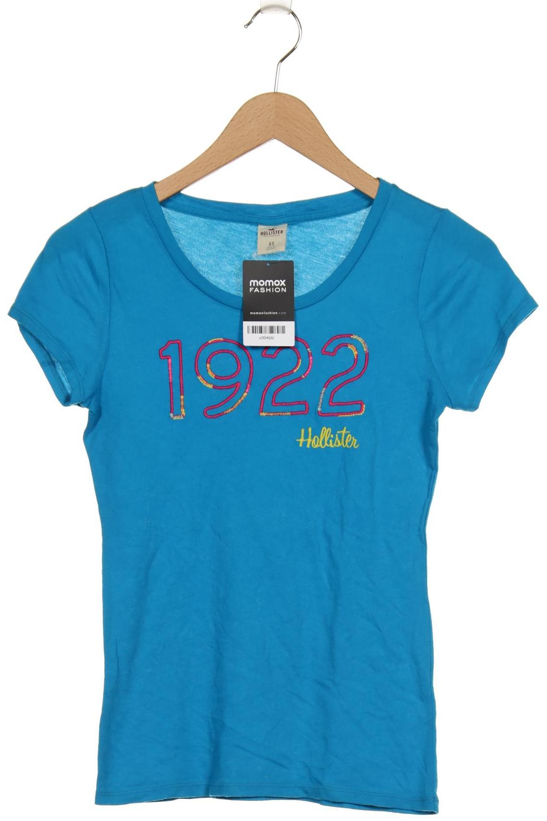 

Hollister Damen T-Shirt, blau