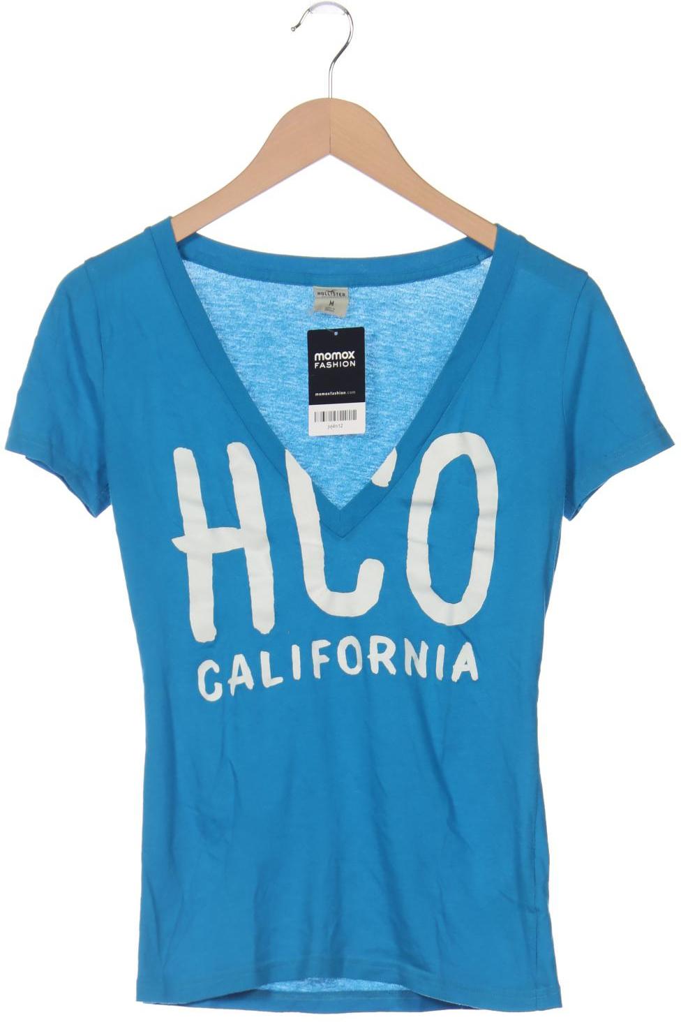 

Hollister Damen T-Shirt, blau, Gr. 38