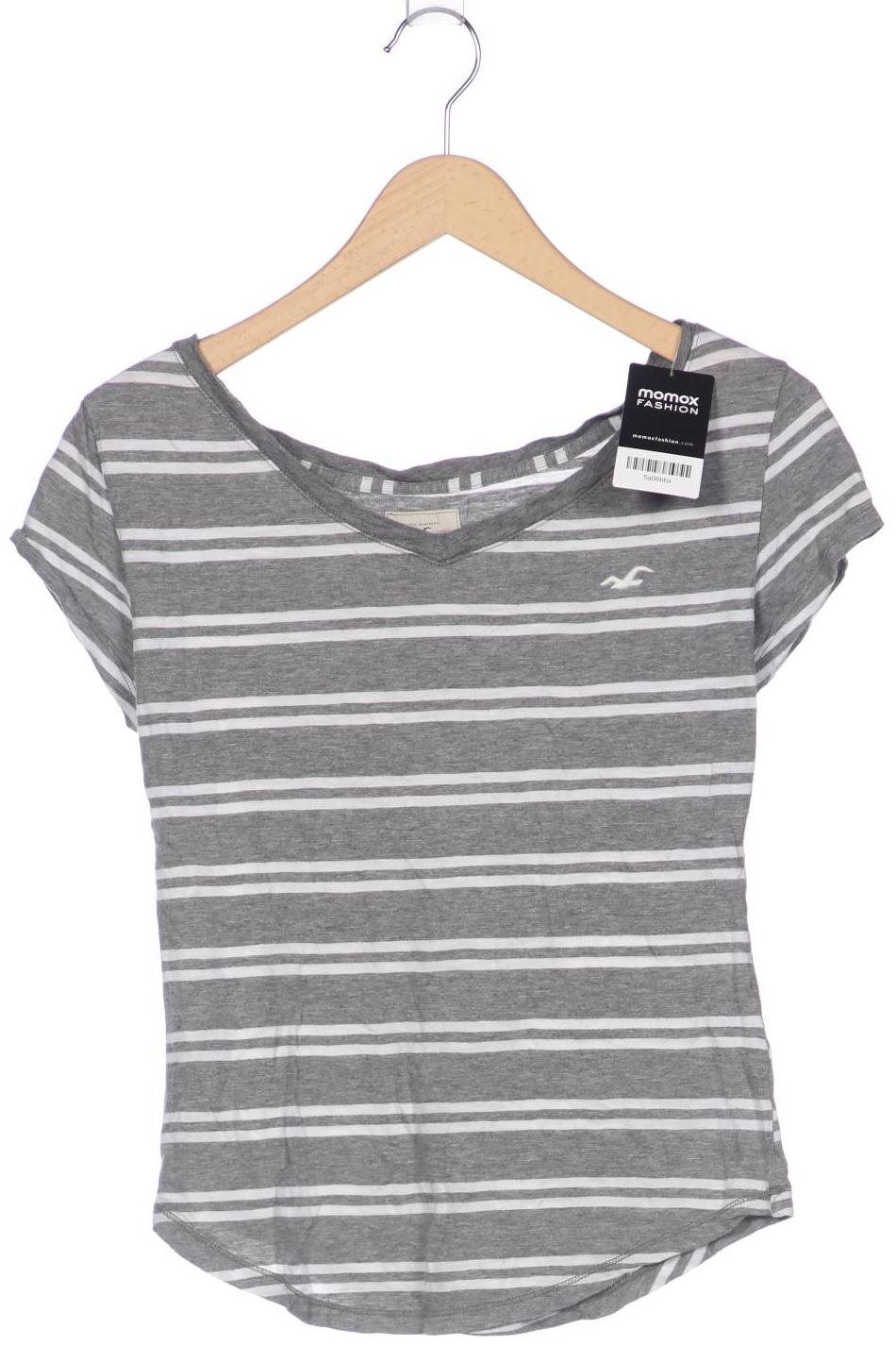 

Hollister Damen T-Shirt, grau, Gr. 36