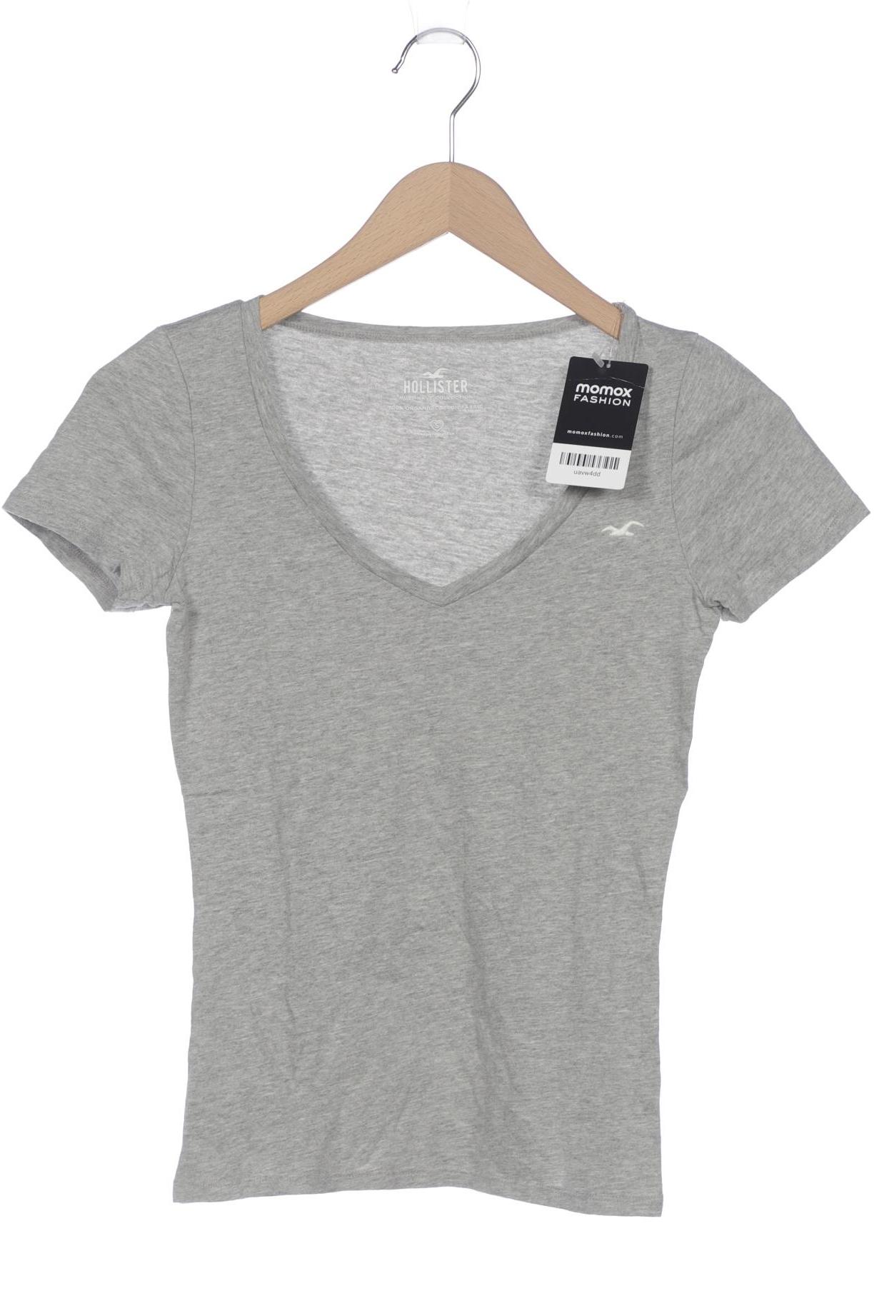 

Hollister Damen T-Shirt, grau, Gr. 36