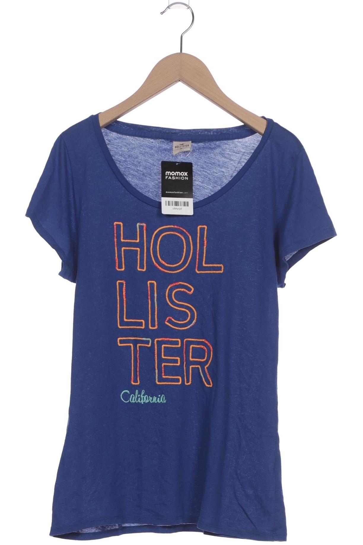 

Hollister Damen T-Shirt, blau, Gr. 38
