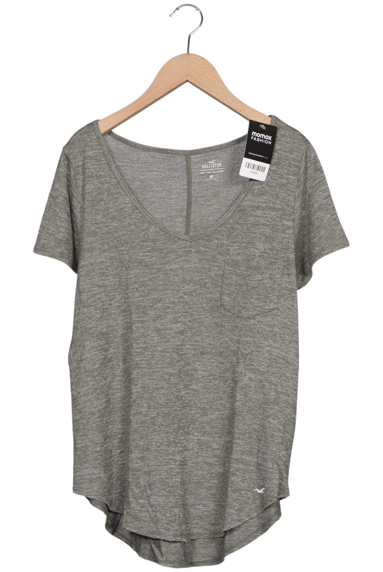 

Hollister Damen T-Shirt, grün, Gr. 38