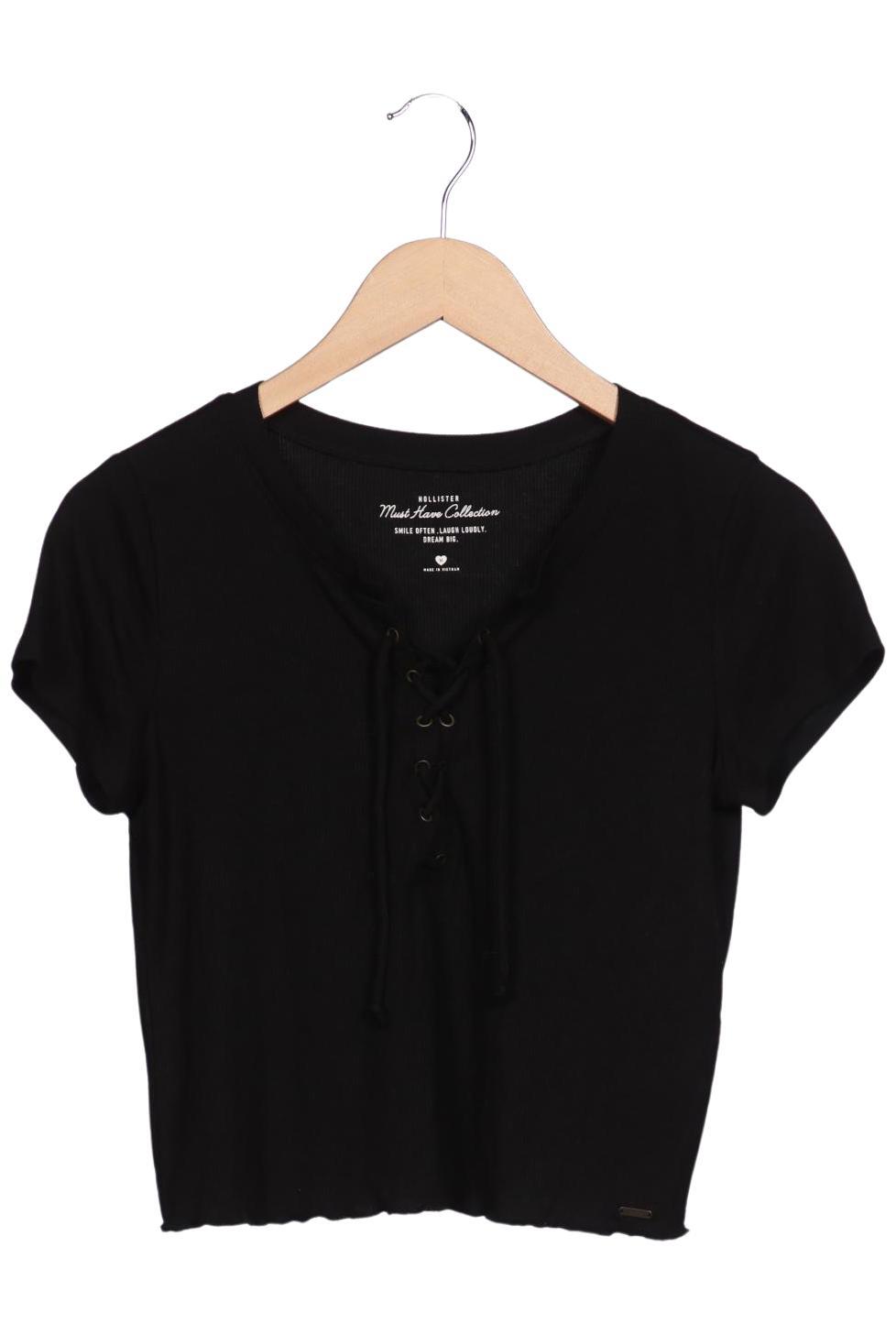 

Hollister Damen T-Shirt, schwarz, Gr. 38