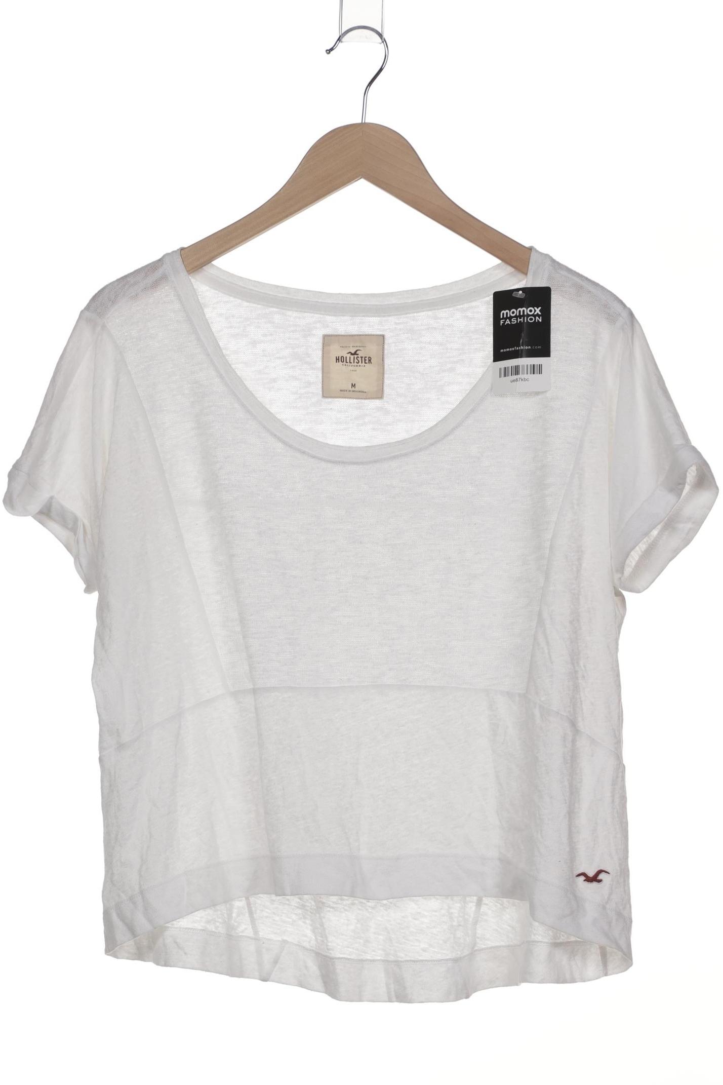 

Hollister Damen T-Shirt, weiß, Gr. 38