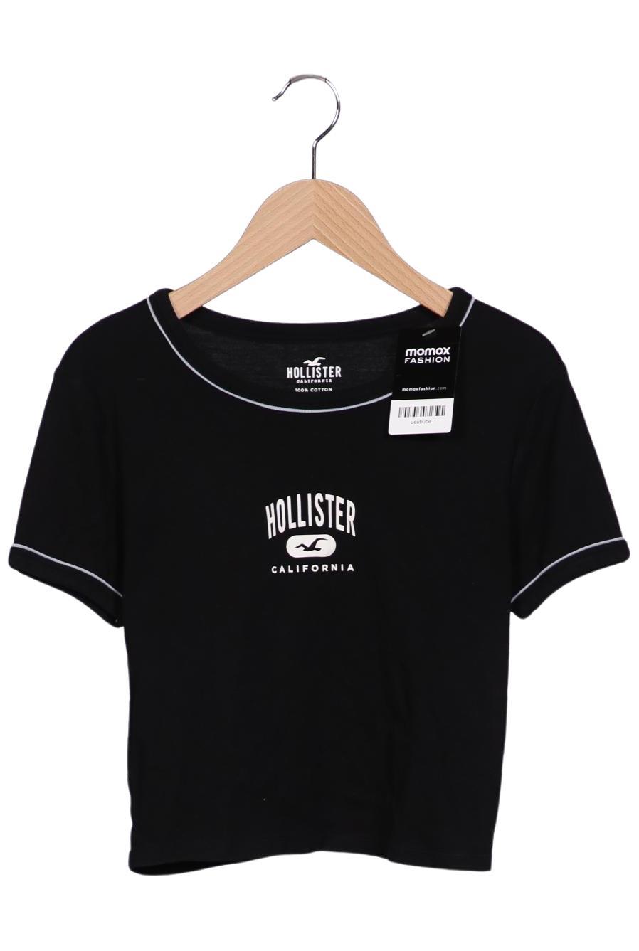 

Hollister Damen T-Shirt, schwarz, Gr. 34