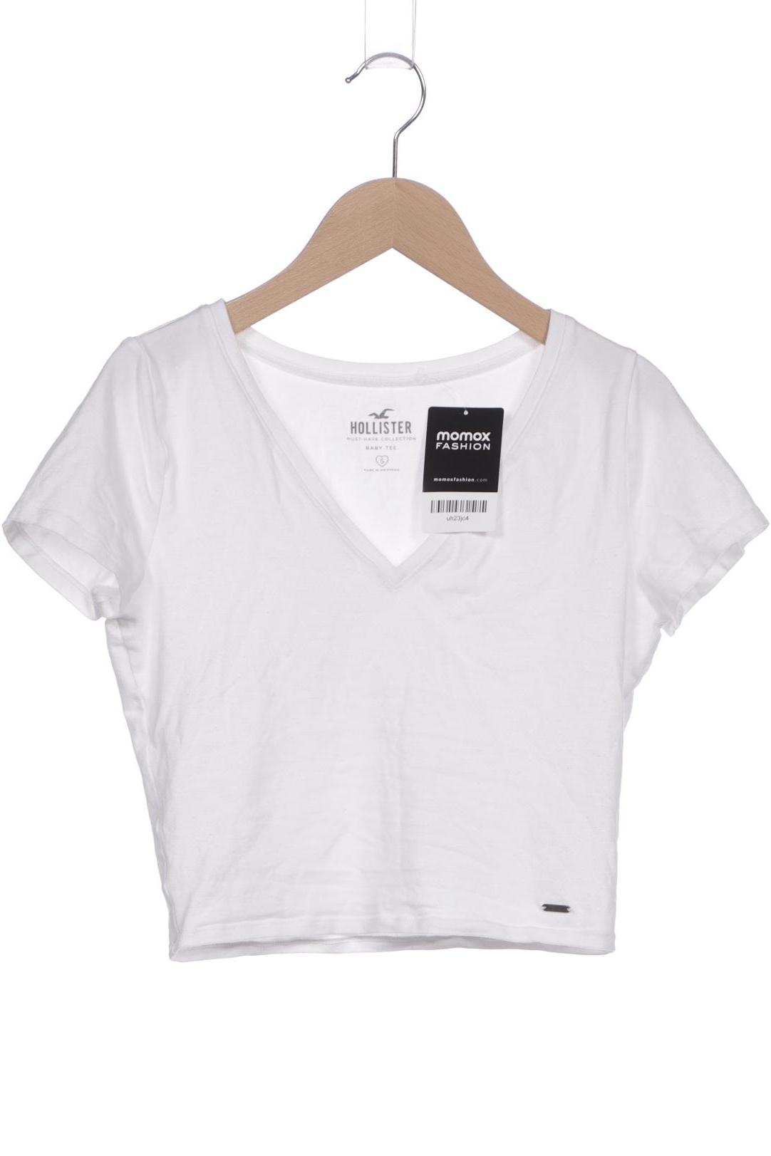 

Hollister Damen T-Shirt, weiß, Gr. 36