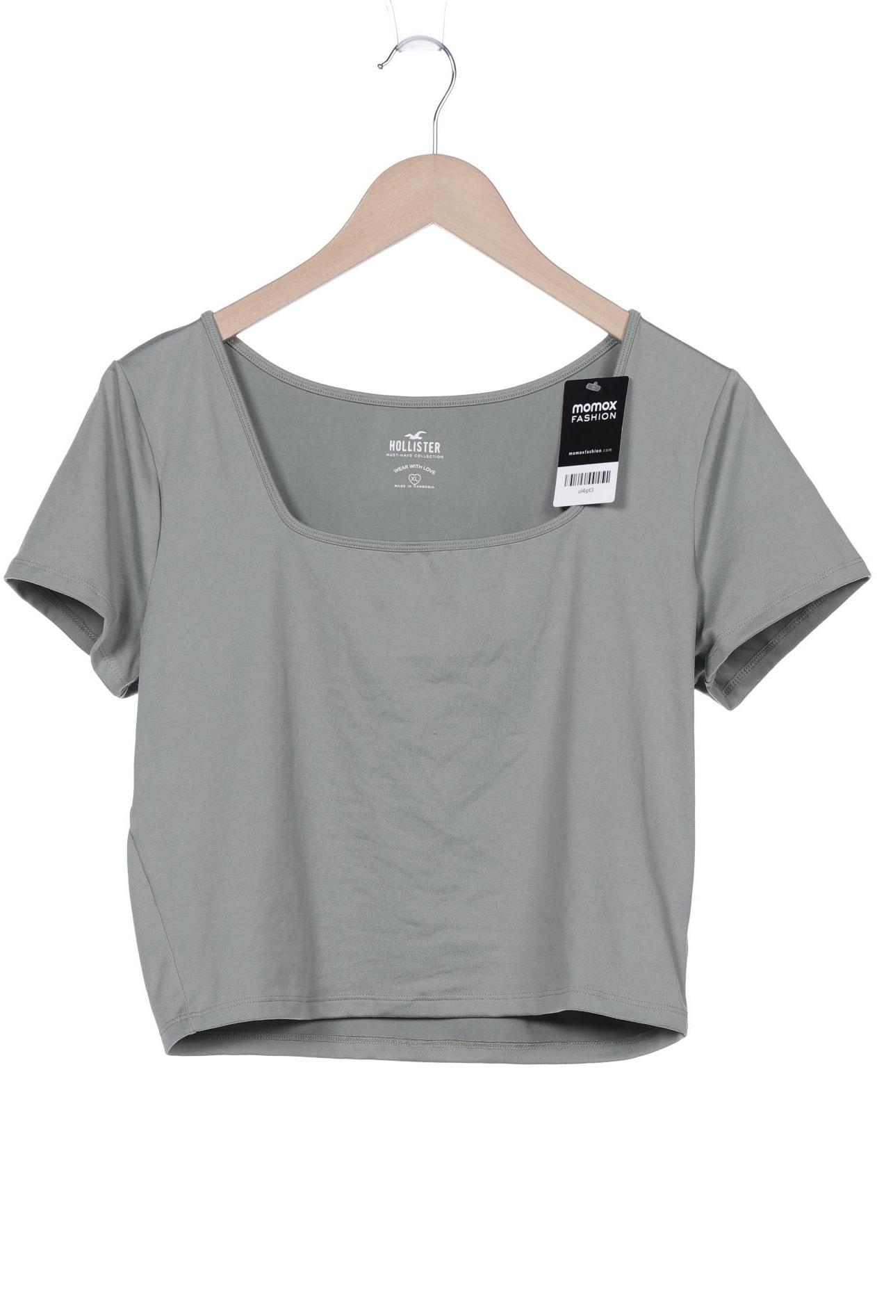 

Hollister Damen T-Shirt, hellgrün, Gr. 44