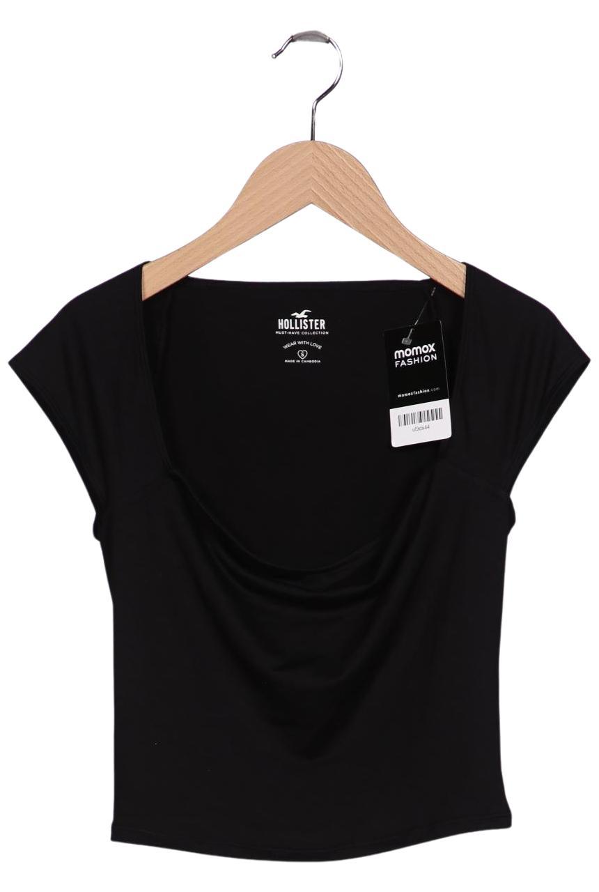 

Hollister Damen T-Shirt, schwarz, Gr. 36