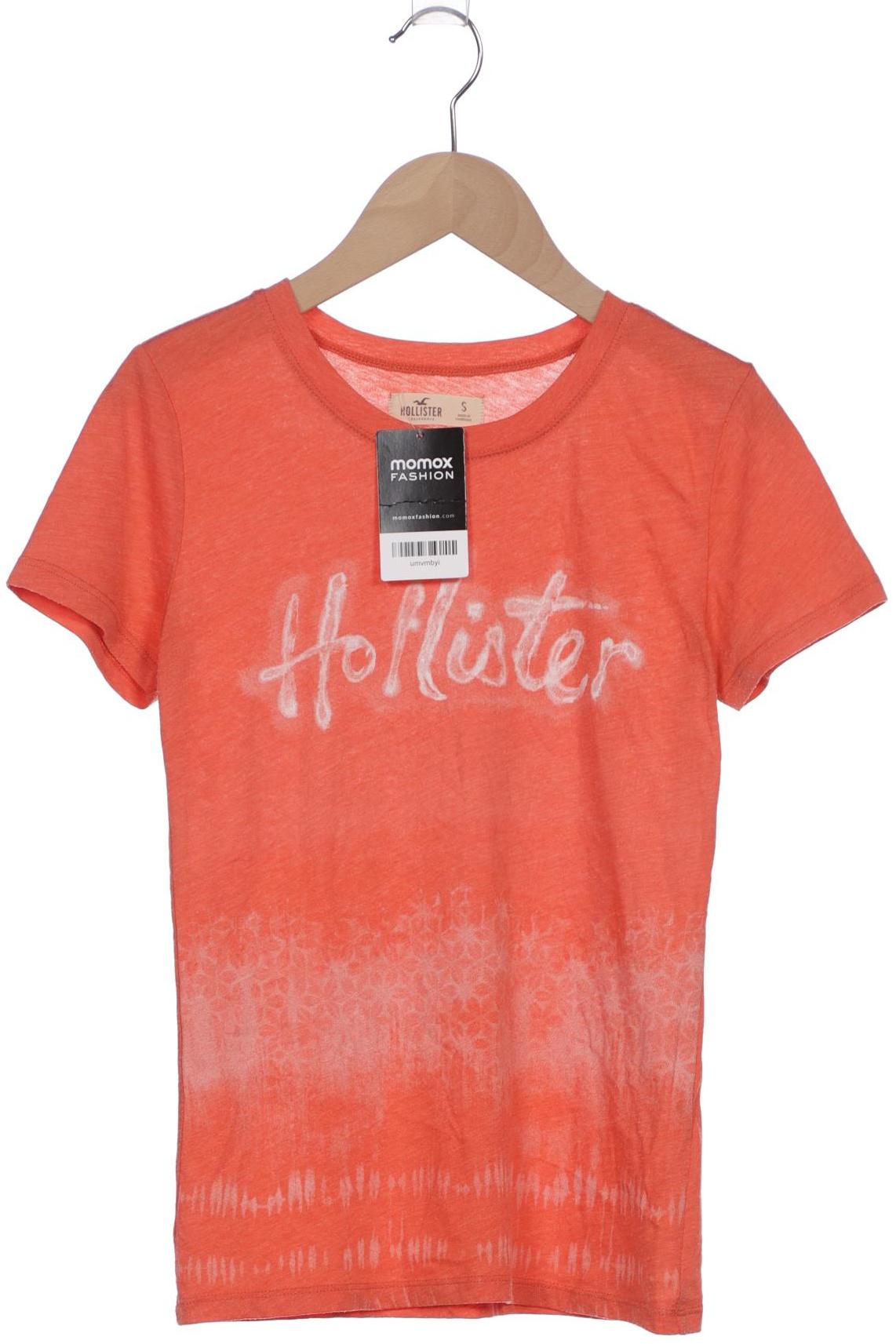 

Hollister Damen T-Shirt, orange, Gr. 36