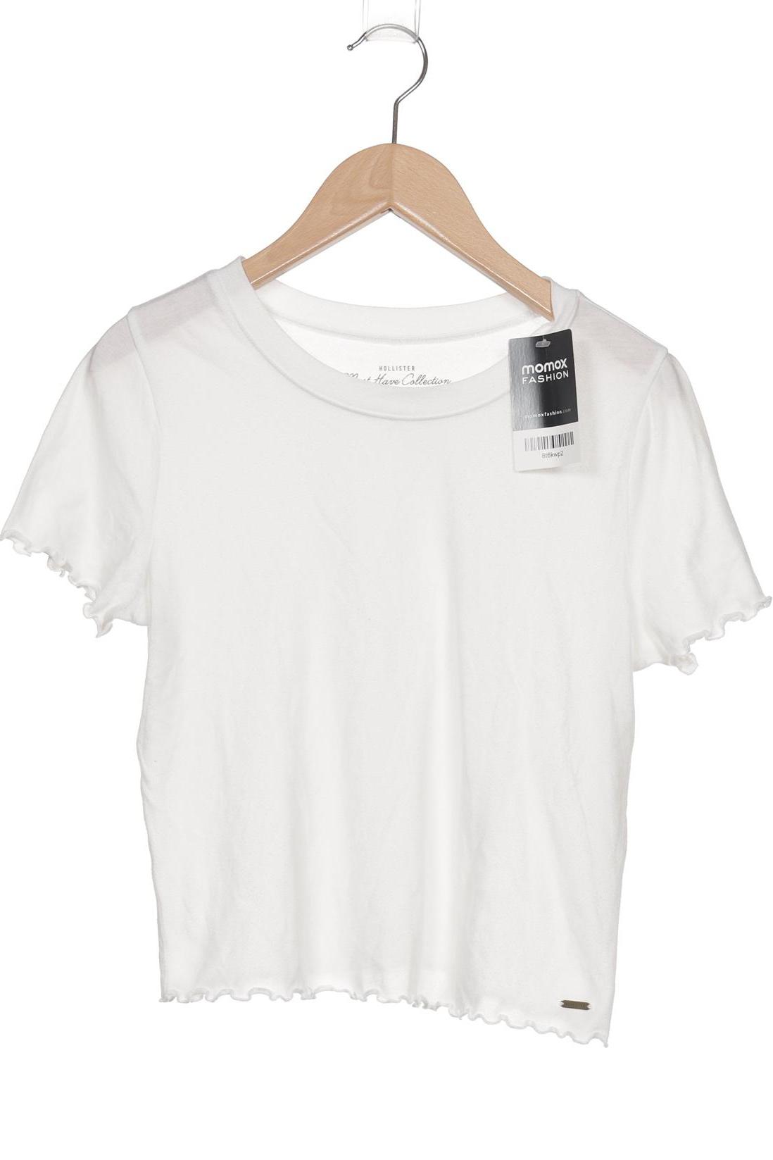 

Hollister Damen T-Shirt, weiß, Gr. 36