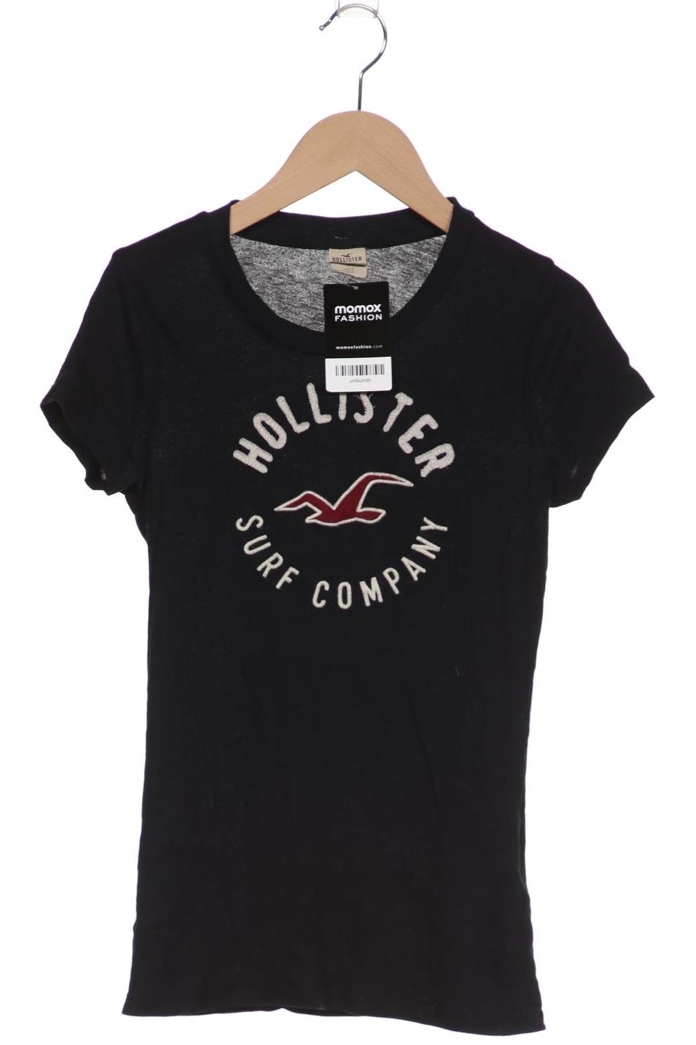 

Hollister Damen T-Shirt, schwarz