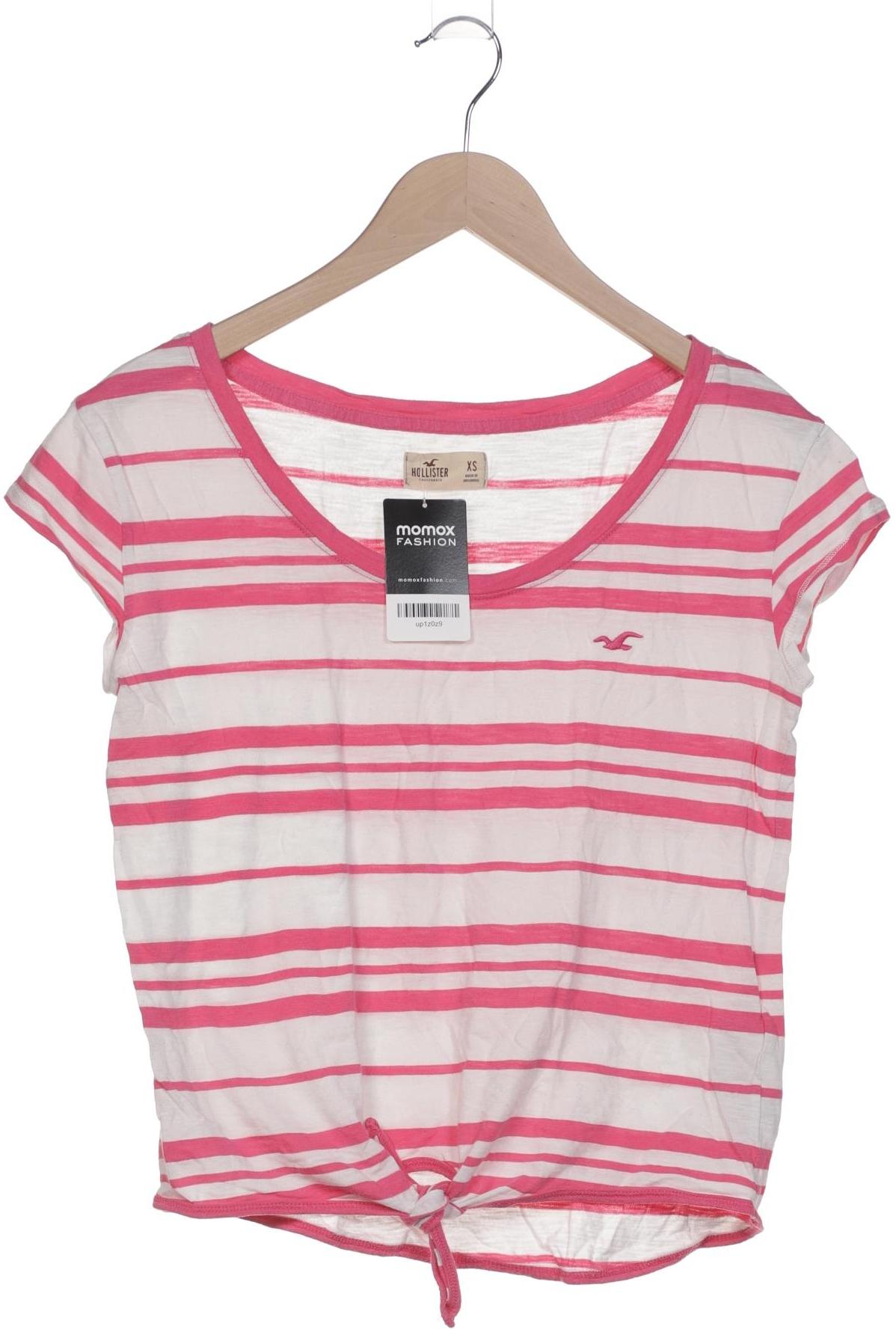 

Hollister Damen T-Shirt, weiß, Gr. 34