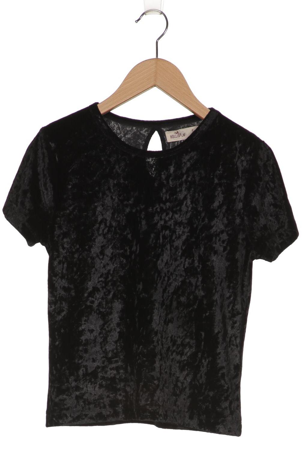 

Hollister Damen T-Shirt, schwarz