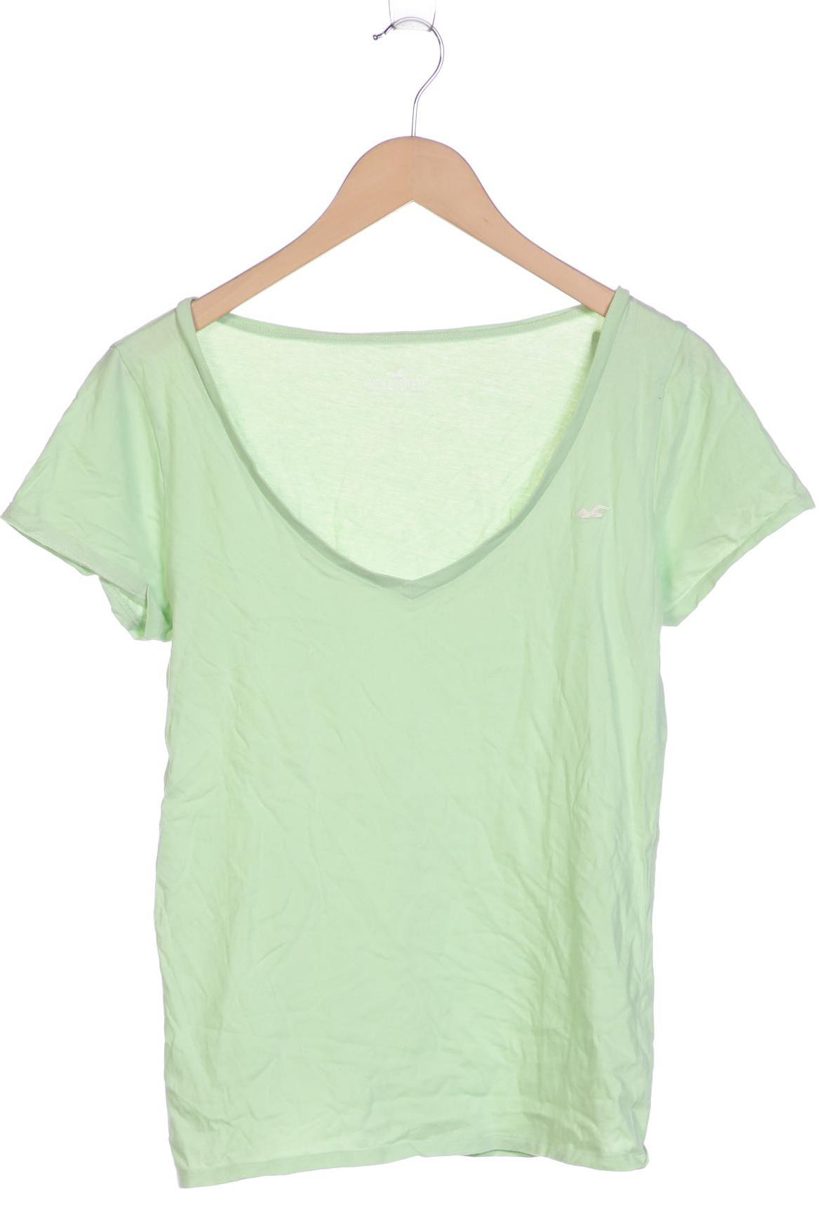 

Hollister Damen T-Shirt, hellgrün, Gr. 42