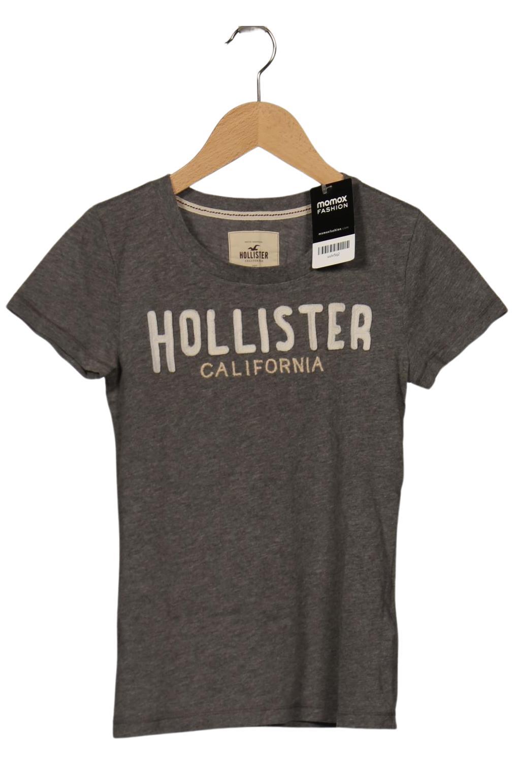 

Hollister Damen T-Shirt, grau, Gr. 36