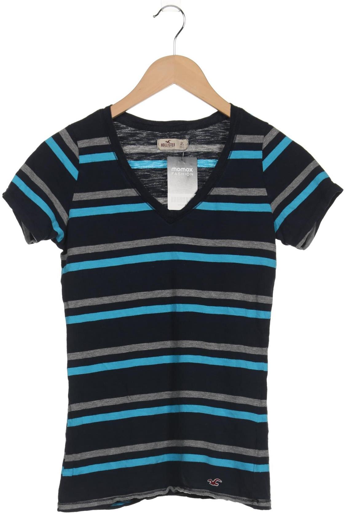 

Hollister Damen T-Shirt, marineblau, Gr. 34