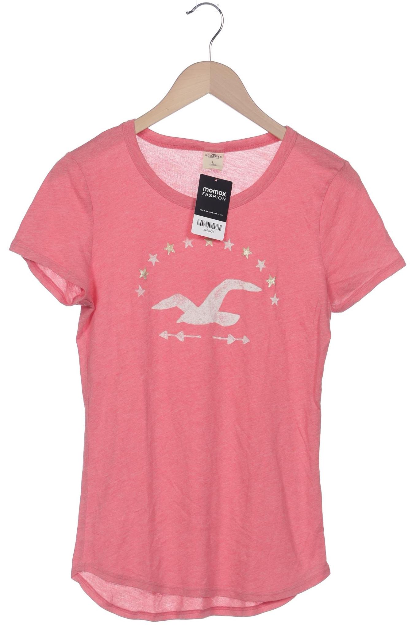 

Hollister Damen T-Shirt, pink, Gr. 42