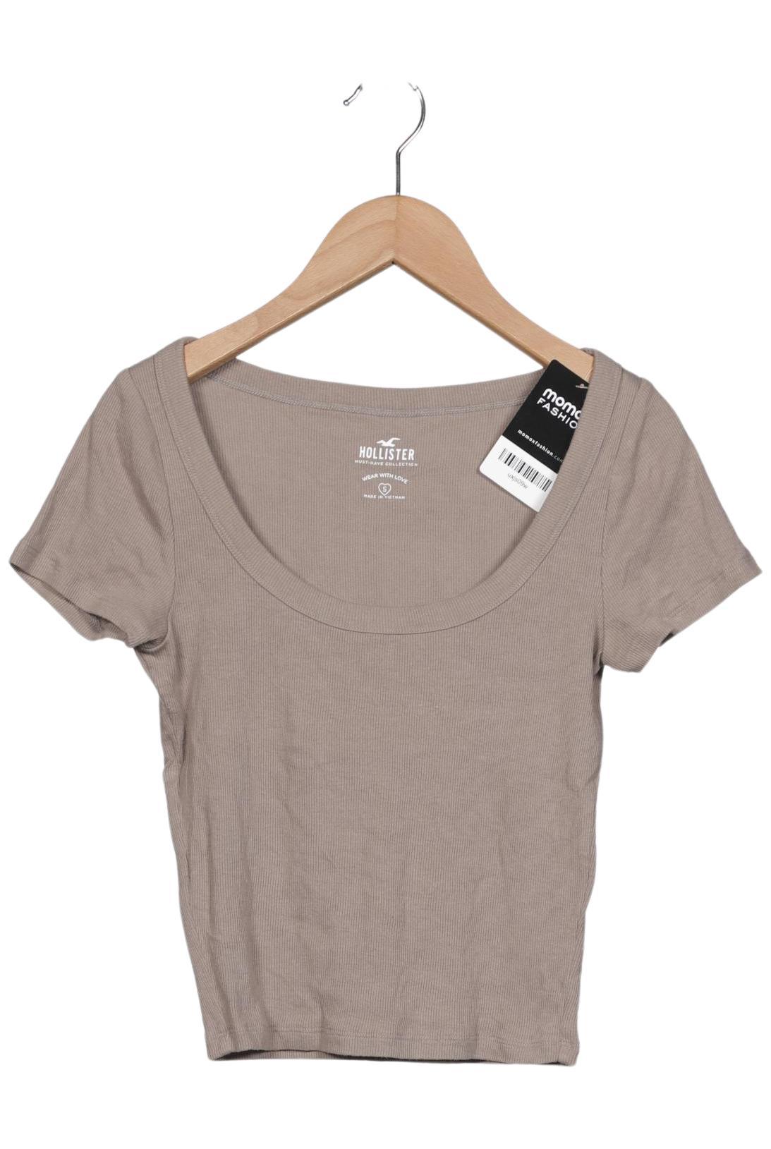 

Hollister Damen T-Shirt, beige, Gr. 36