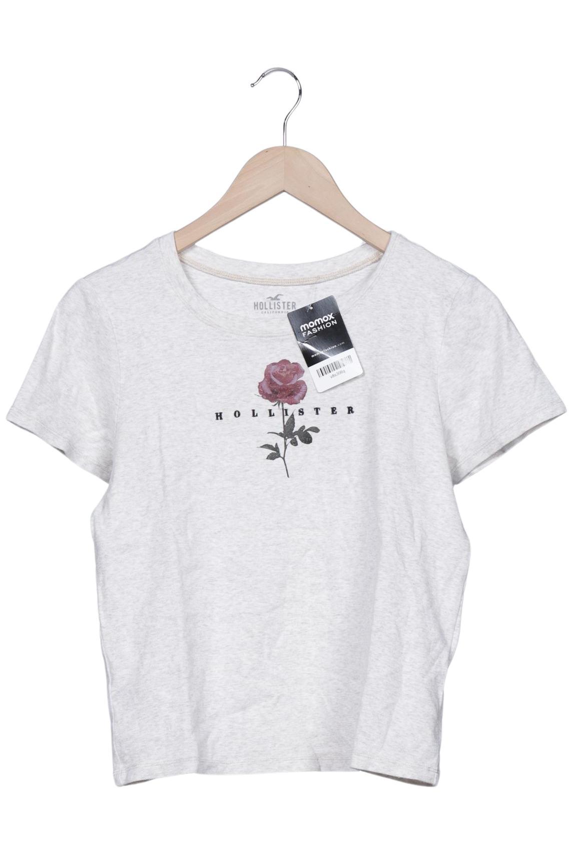 

Hollister Damen T-Shirt, grau, Gr. 38