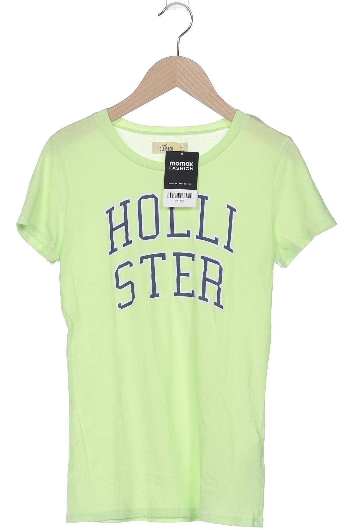

Hollister Damen T-Shirt, hellgrün, Gr. 36
