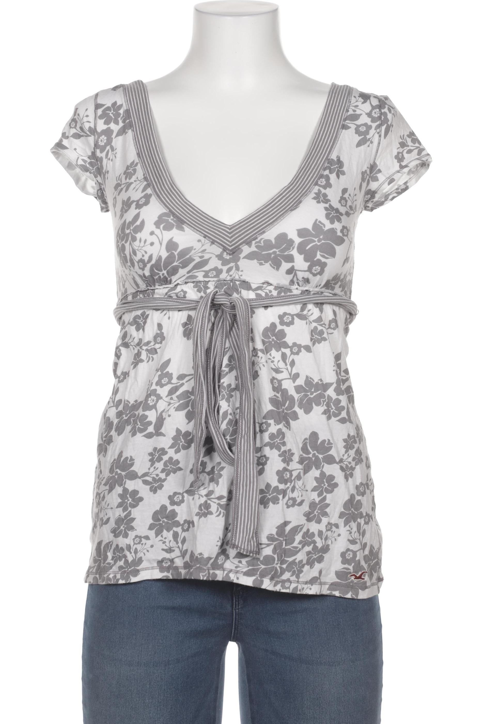

Hollister Damen T-Shirt, weiß, Gr. 42