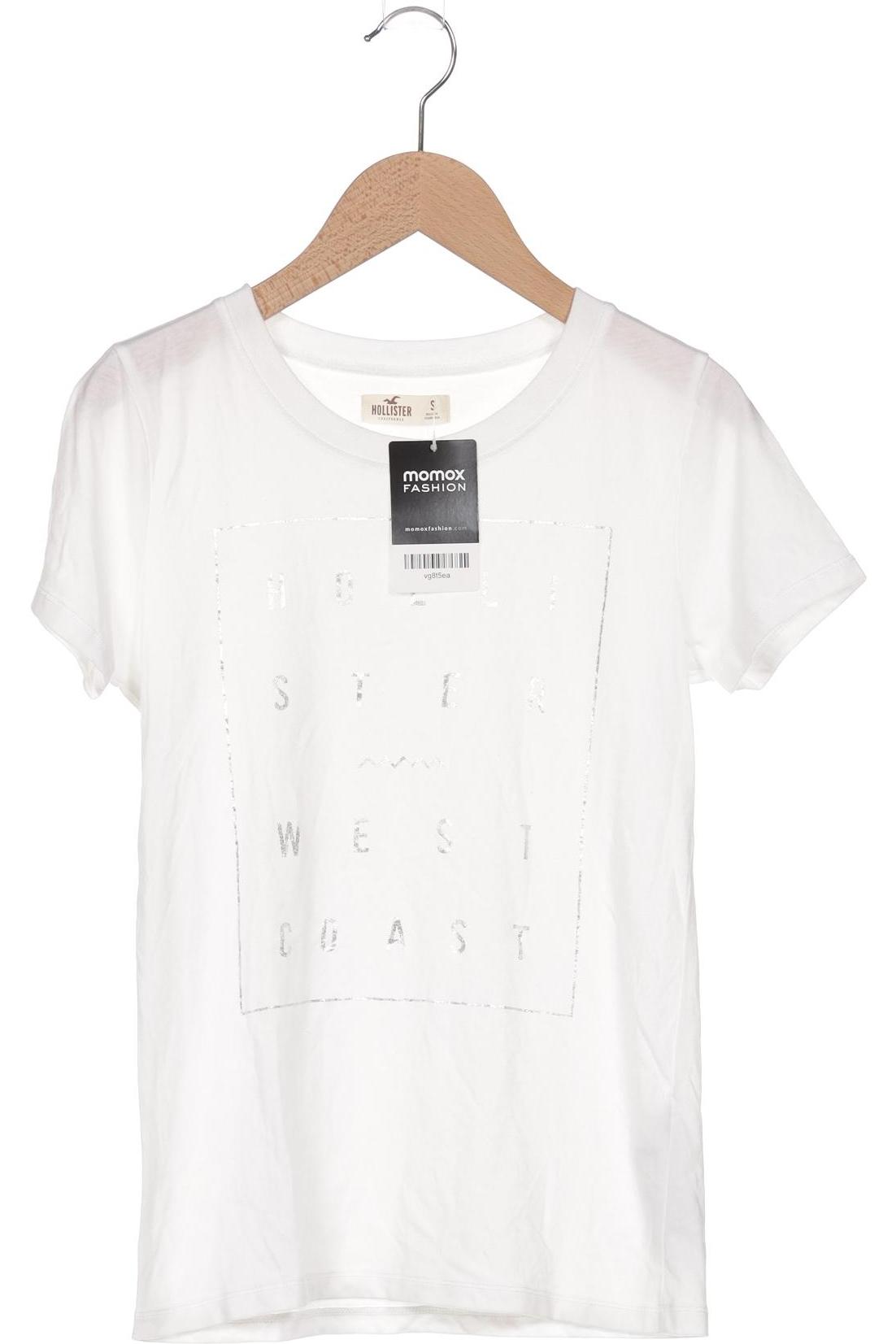 

Hollister Damen T-Shirt, weiß, Gr. 36