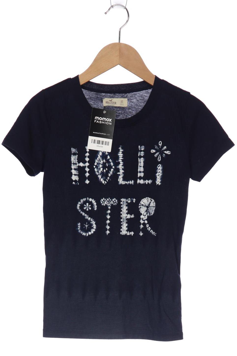

Hollister Damen T-Shirt, marineblau, Gr. 34