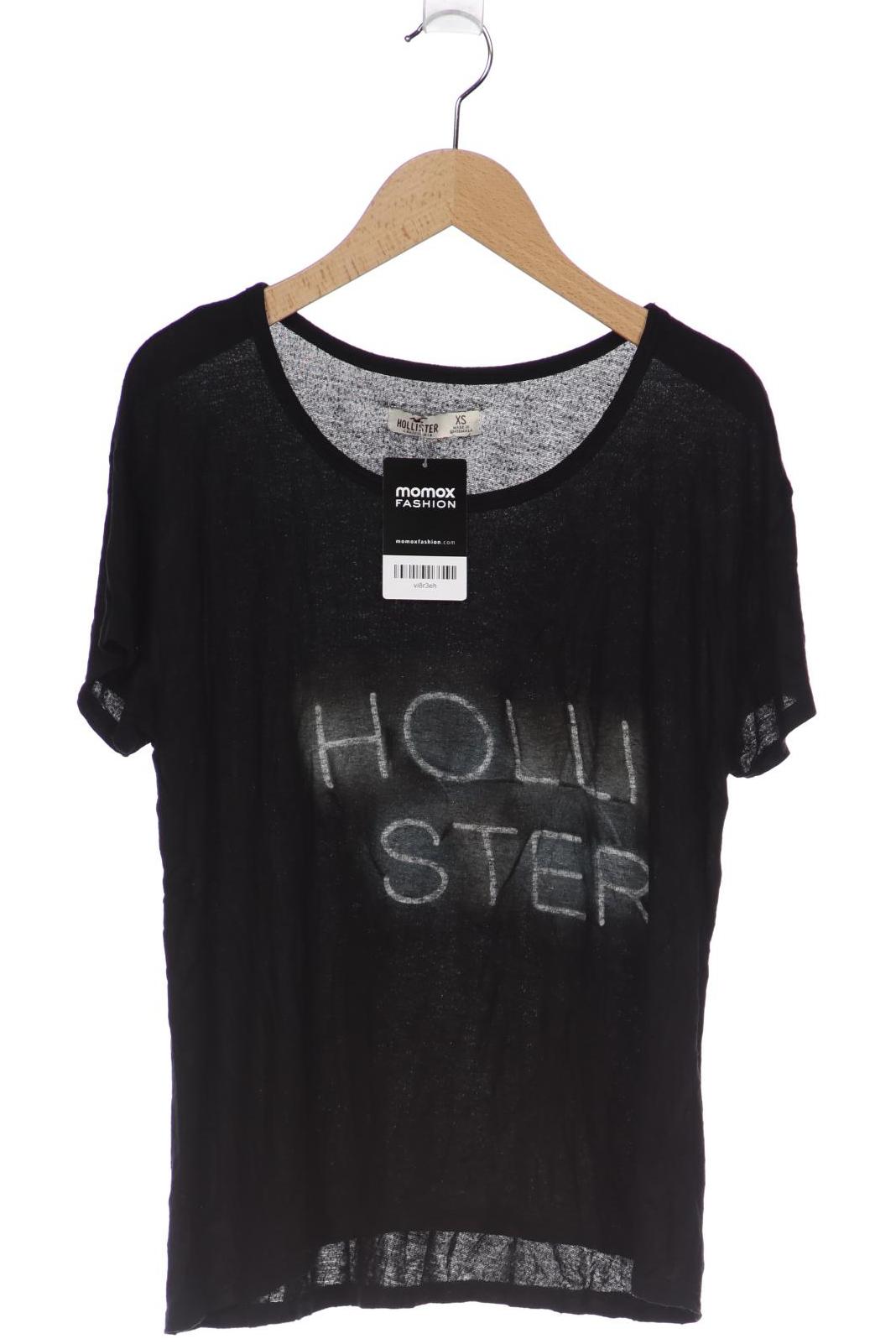 

Hollister Damen T-Shirt, schwarz