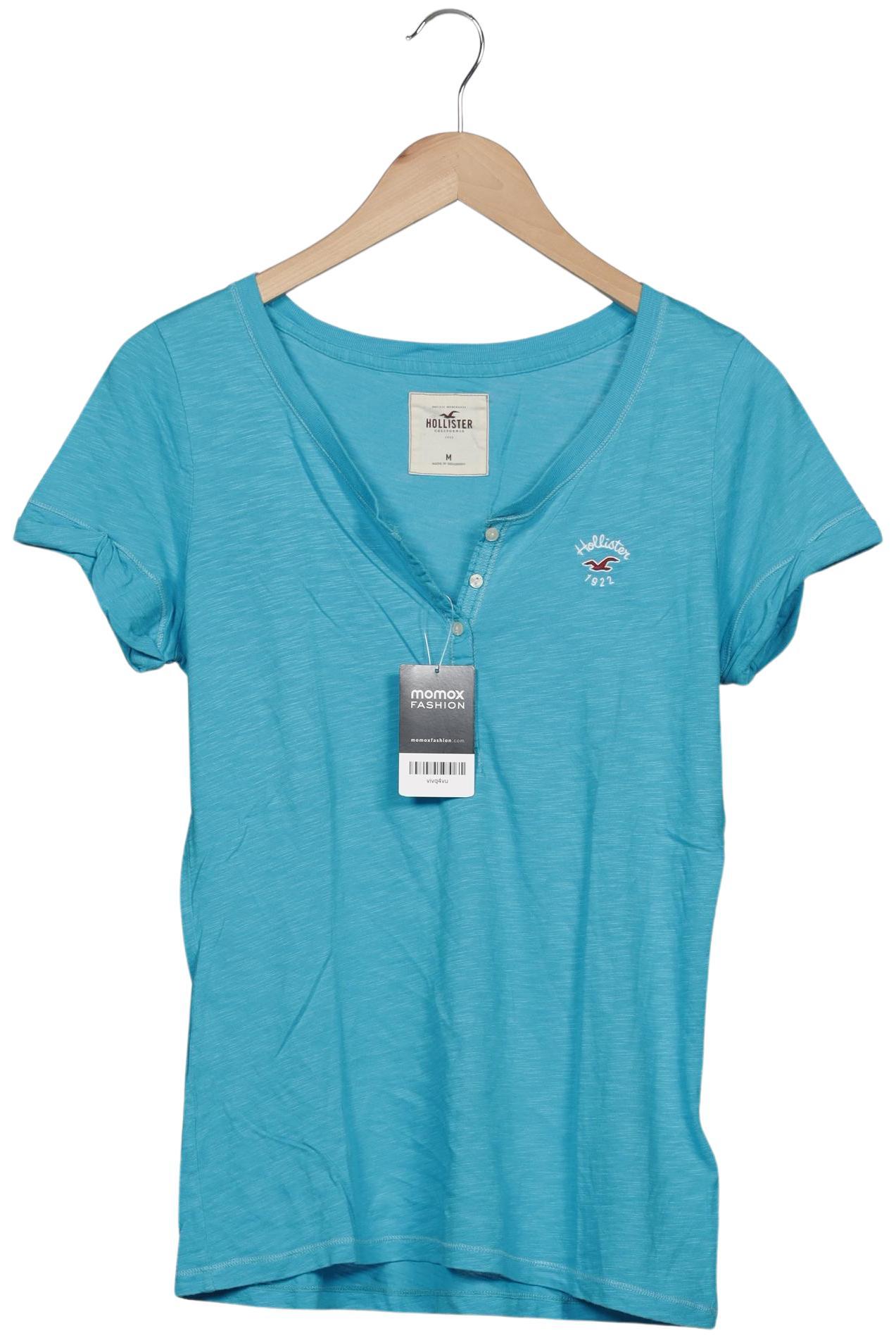 

Hollister Damen T-Shirt, blau, Gr. 38