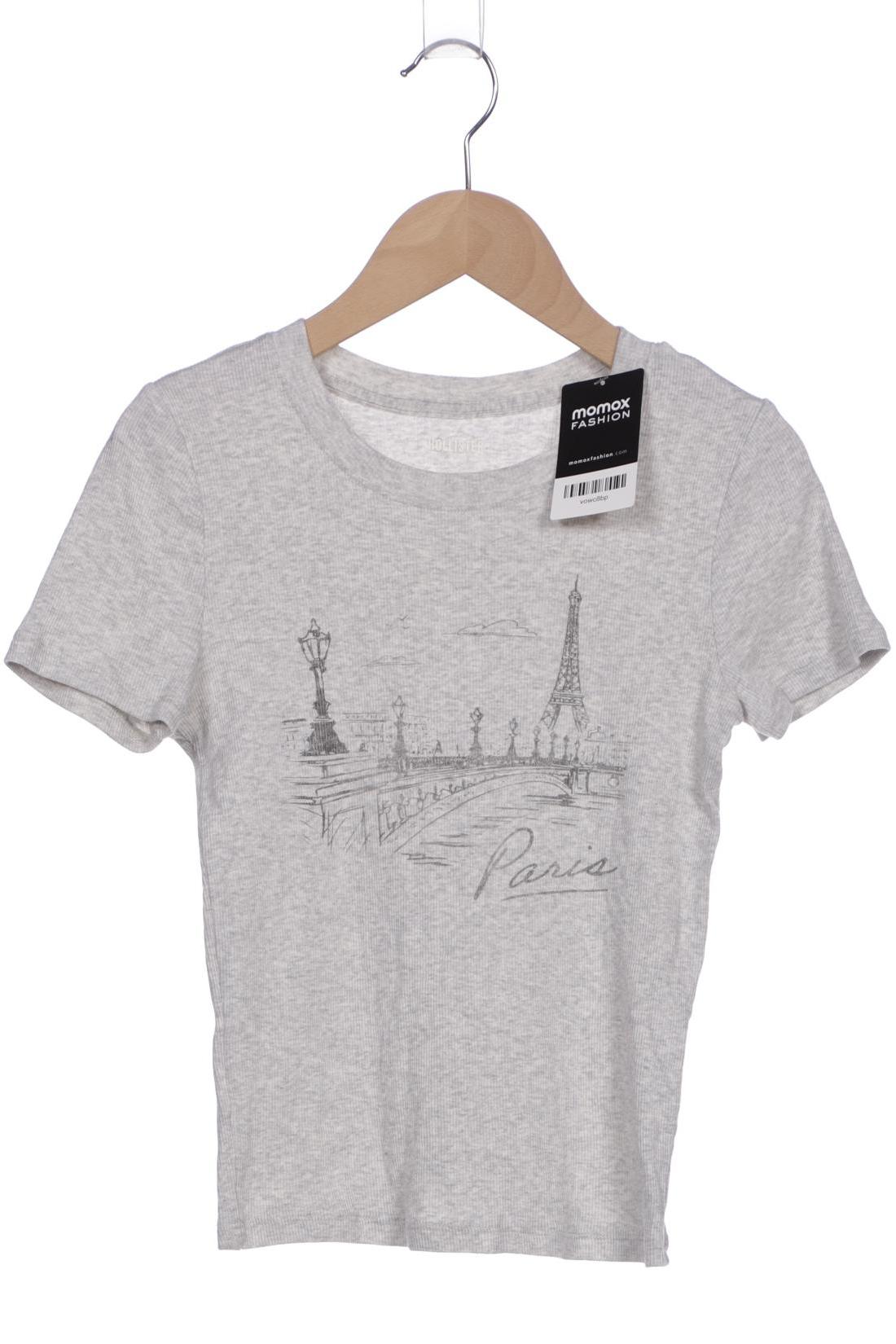 

Hollister Damen T-Shirt, grau, Gr. 36