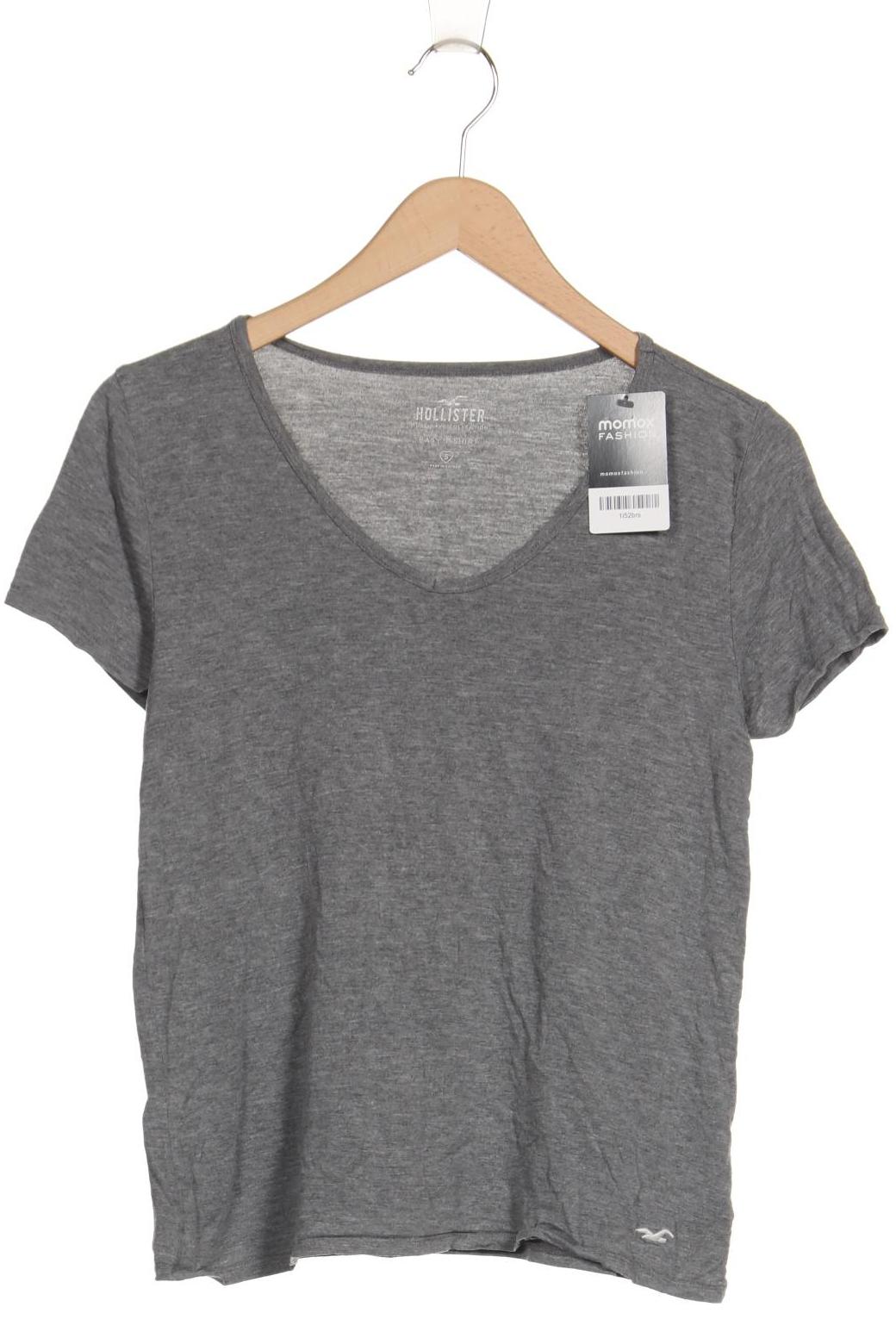 

Hollister Damen T-Shirt, grau, Gr. 36