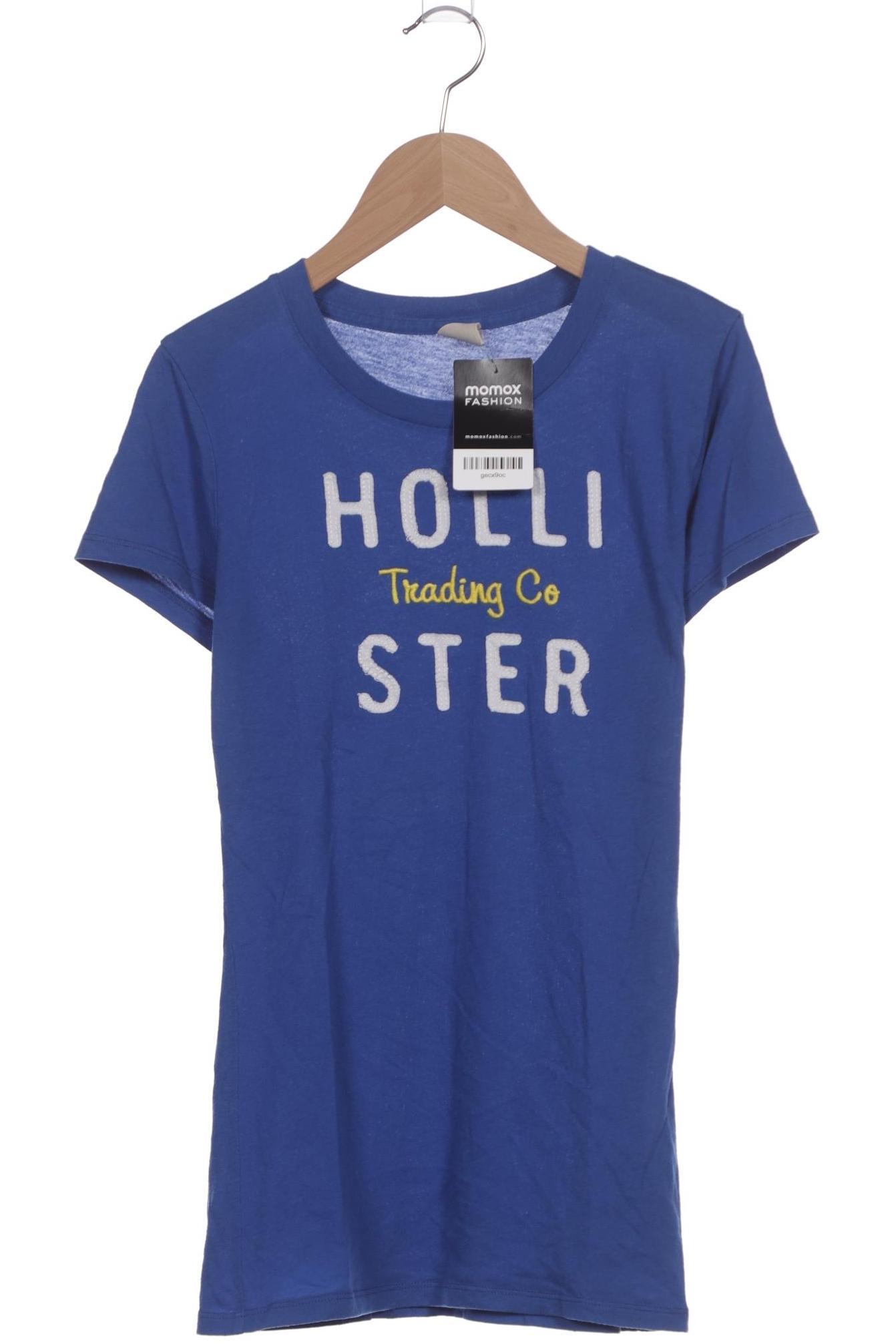 

Hollister Damen T-Shirt, blau, Gr. 42