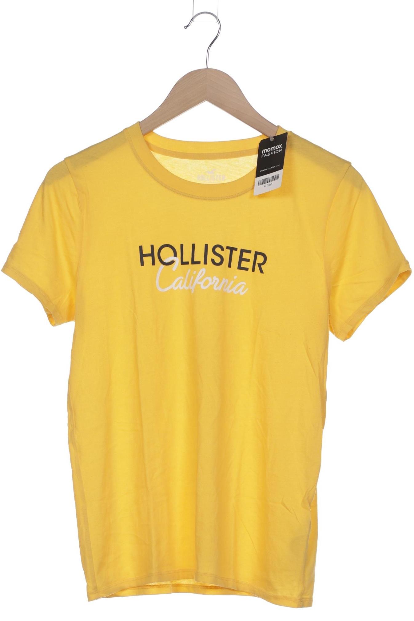 

Hollister Damen T-Shirt, gelb, Gr. 42