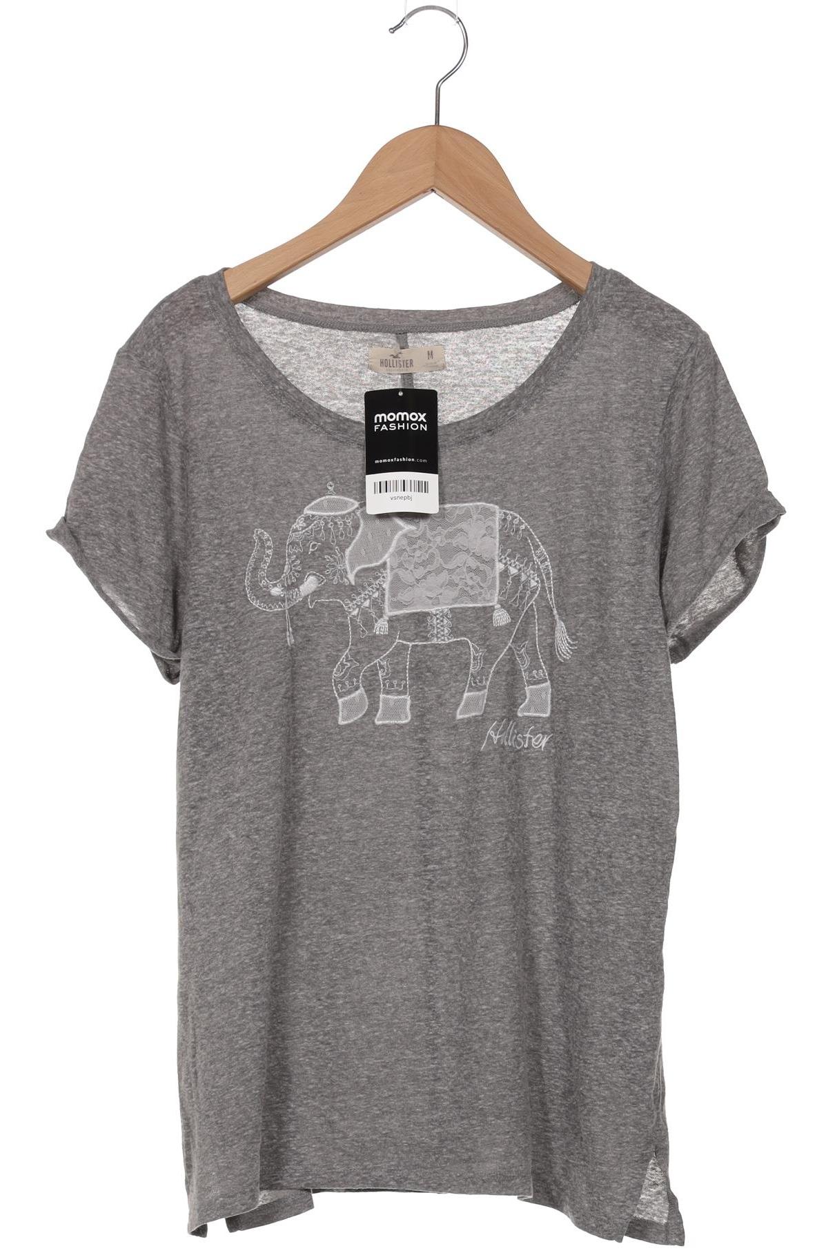 

Hollister Damen T-Shirt, grau, Gr. 38