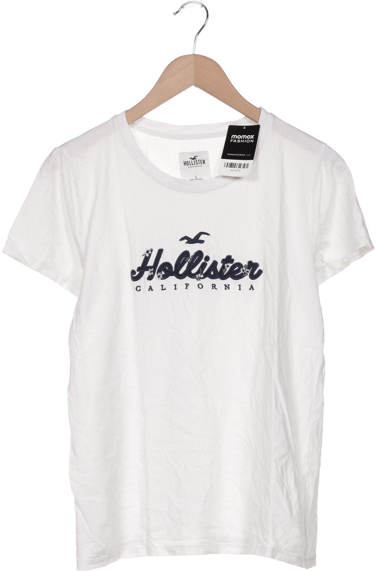 

Hollister Damen T-Shirt, weiß, Gr. 42