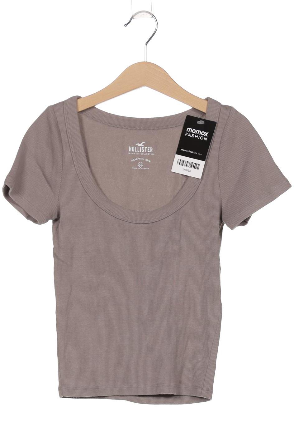 

Hollister Damen T-Shirt, grau, Gr. 34