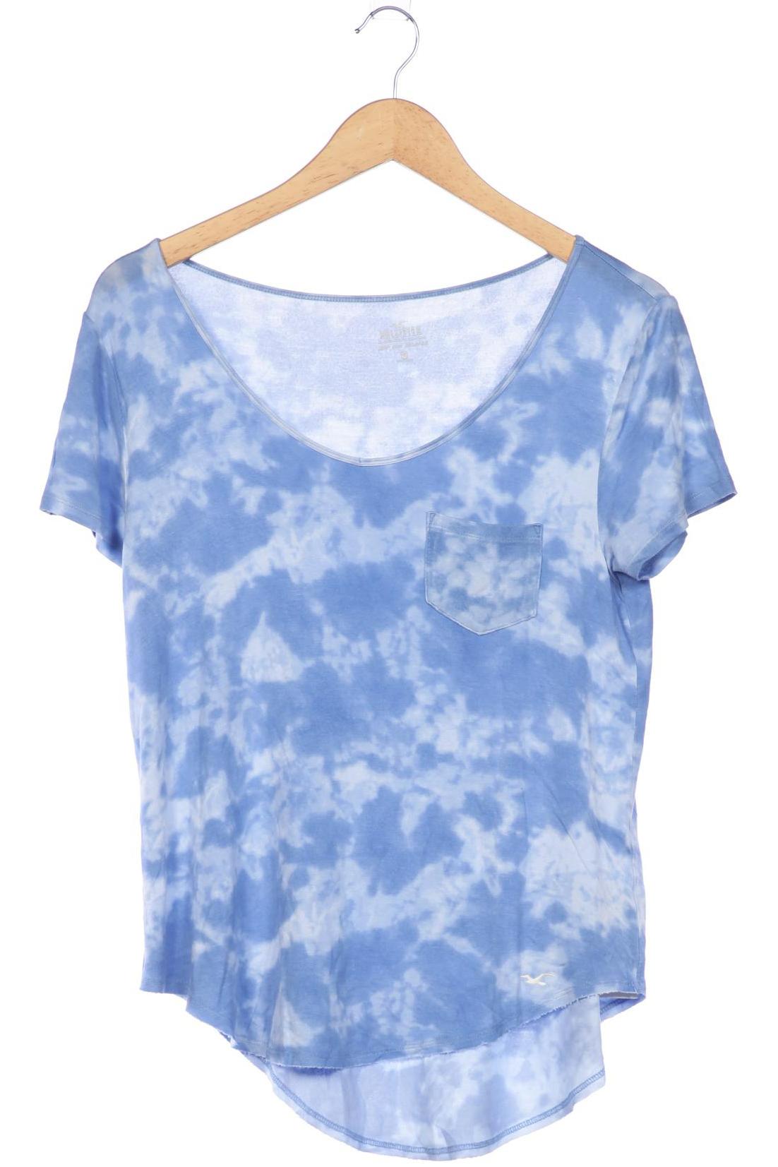 

Hollister Damen T-Shirt, blau, Gr. 36