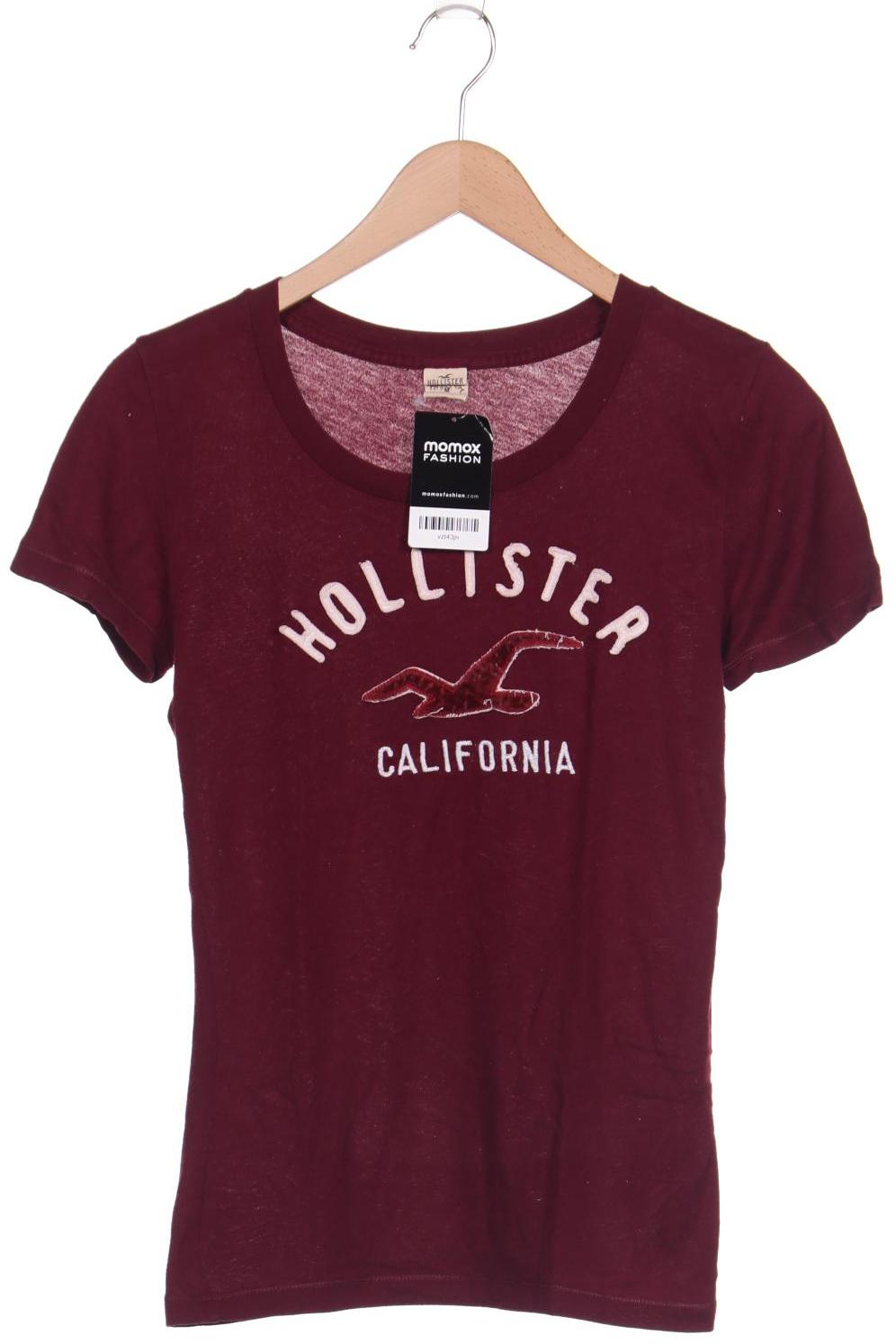 

Hollister Damen T-Shirt, bordeaux