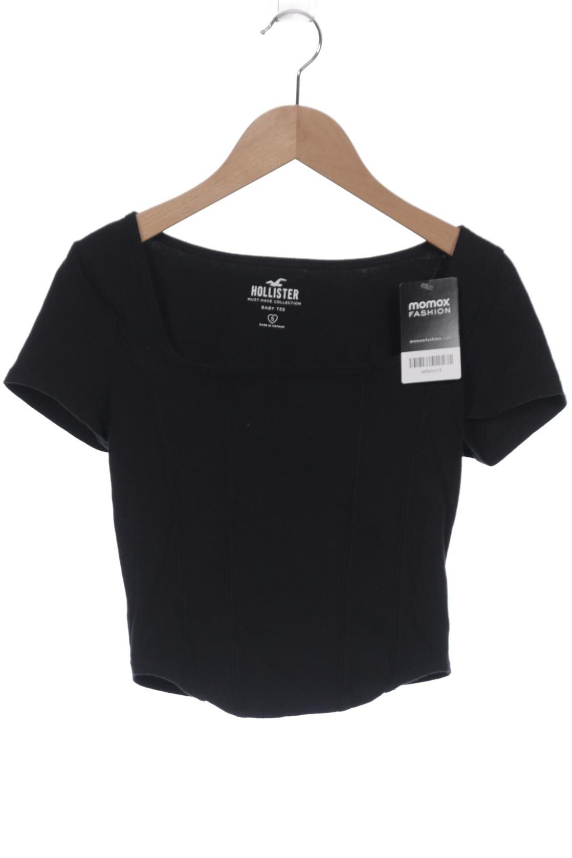 

Hollister Damen T-Shirt, schwarz