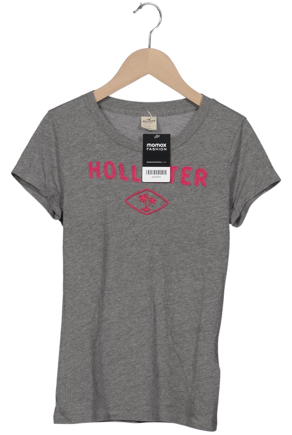 

Hollister Damen T-Shirt, grau, Gr. 36