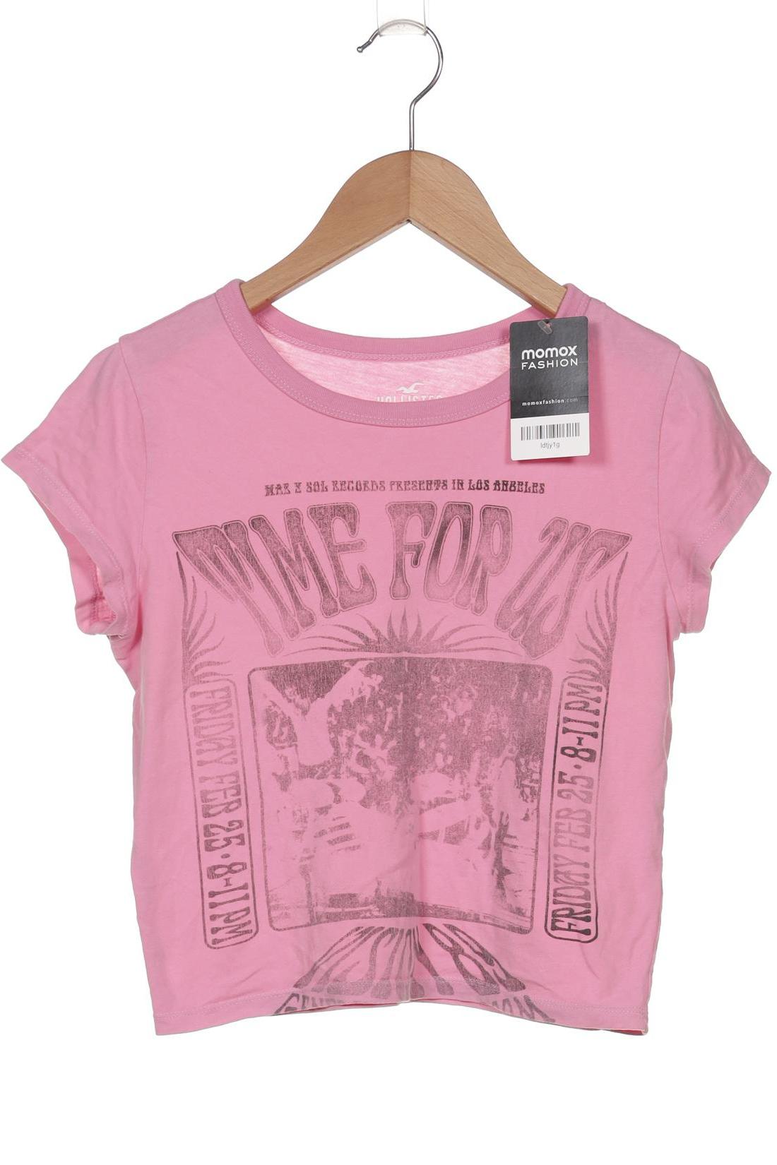 

Hollister Damen T-Shirt, pink, Gr. 34